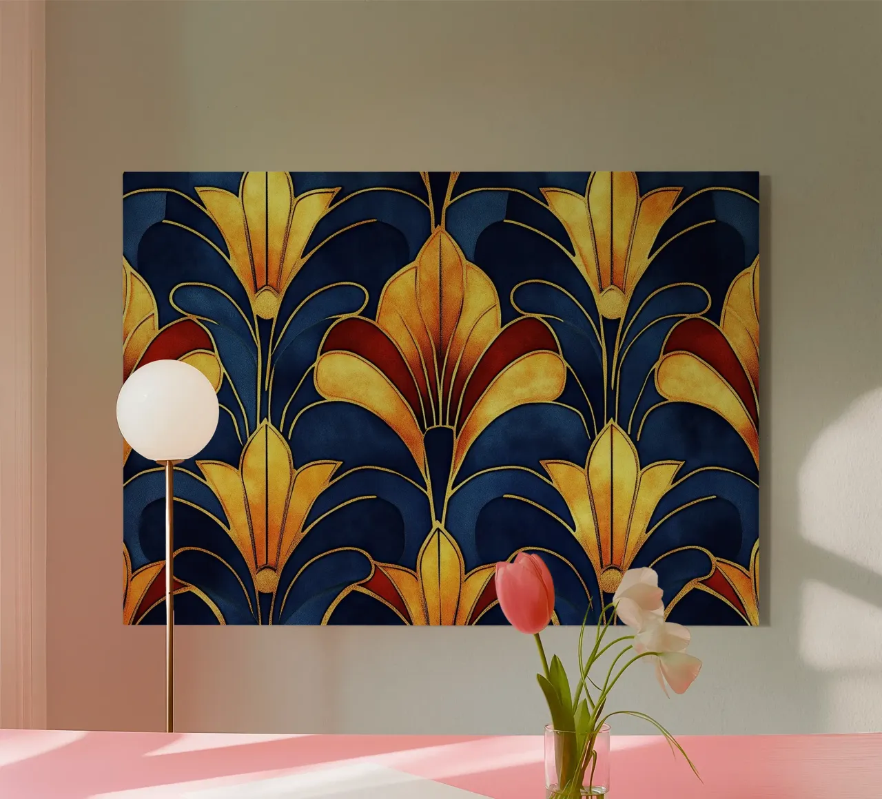 Art déco plexiglass da Nikis Art Studio