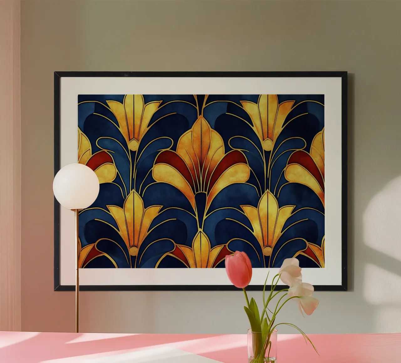 Art déco poster da Nikis Art Studio