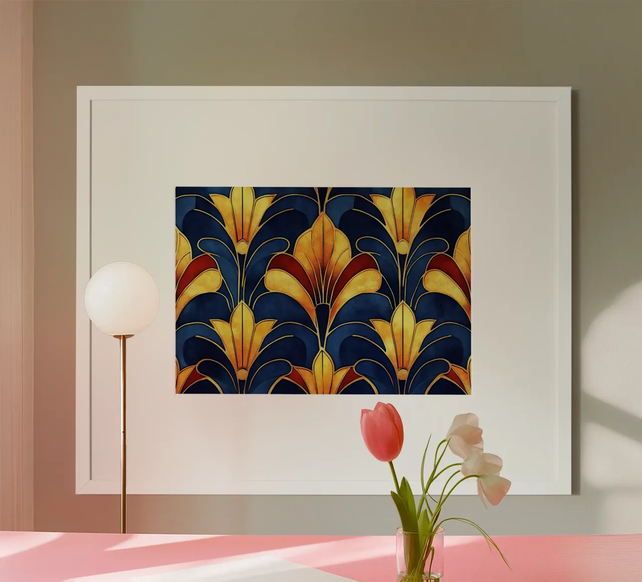 Art déco poster da Nikis Art Studio