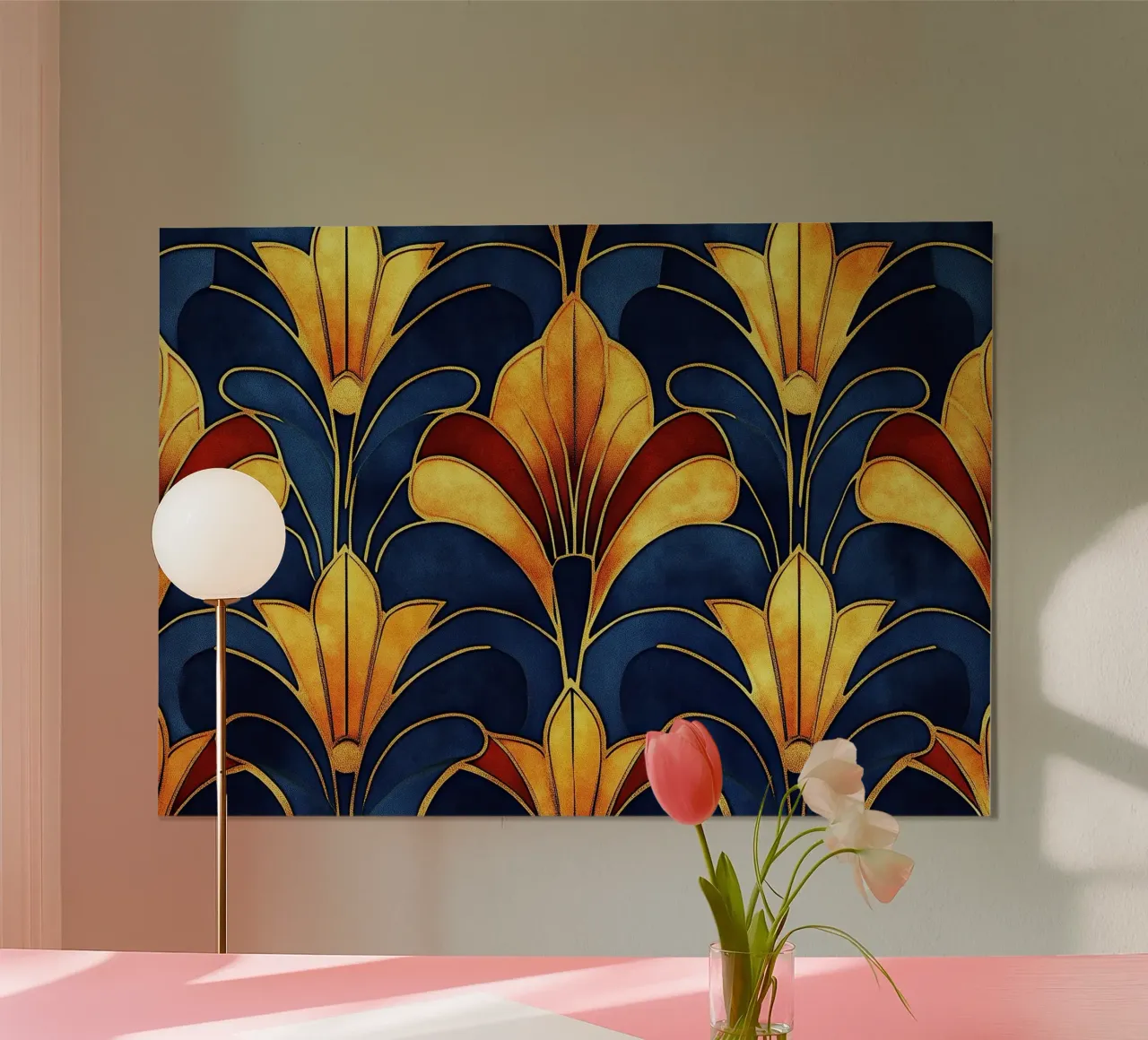 Art déco poster da Nikis Art Studio