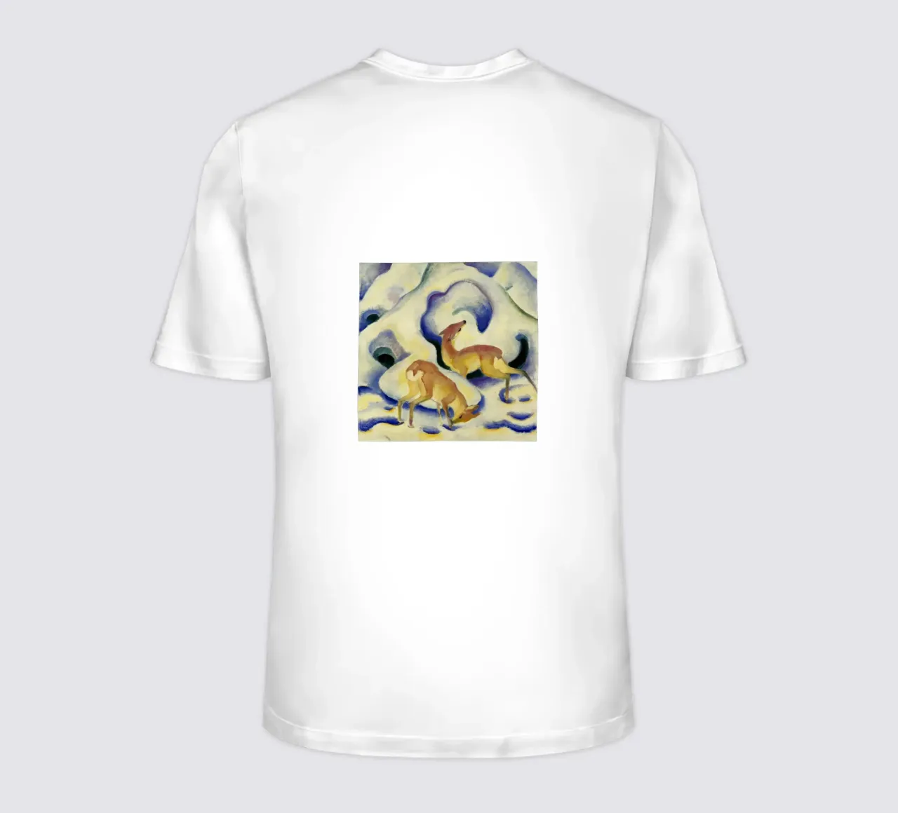Franz Marc - Ciervo en la nieve camiseta de ARTOTHEK