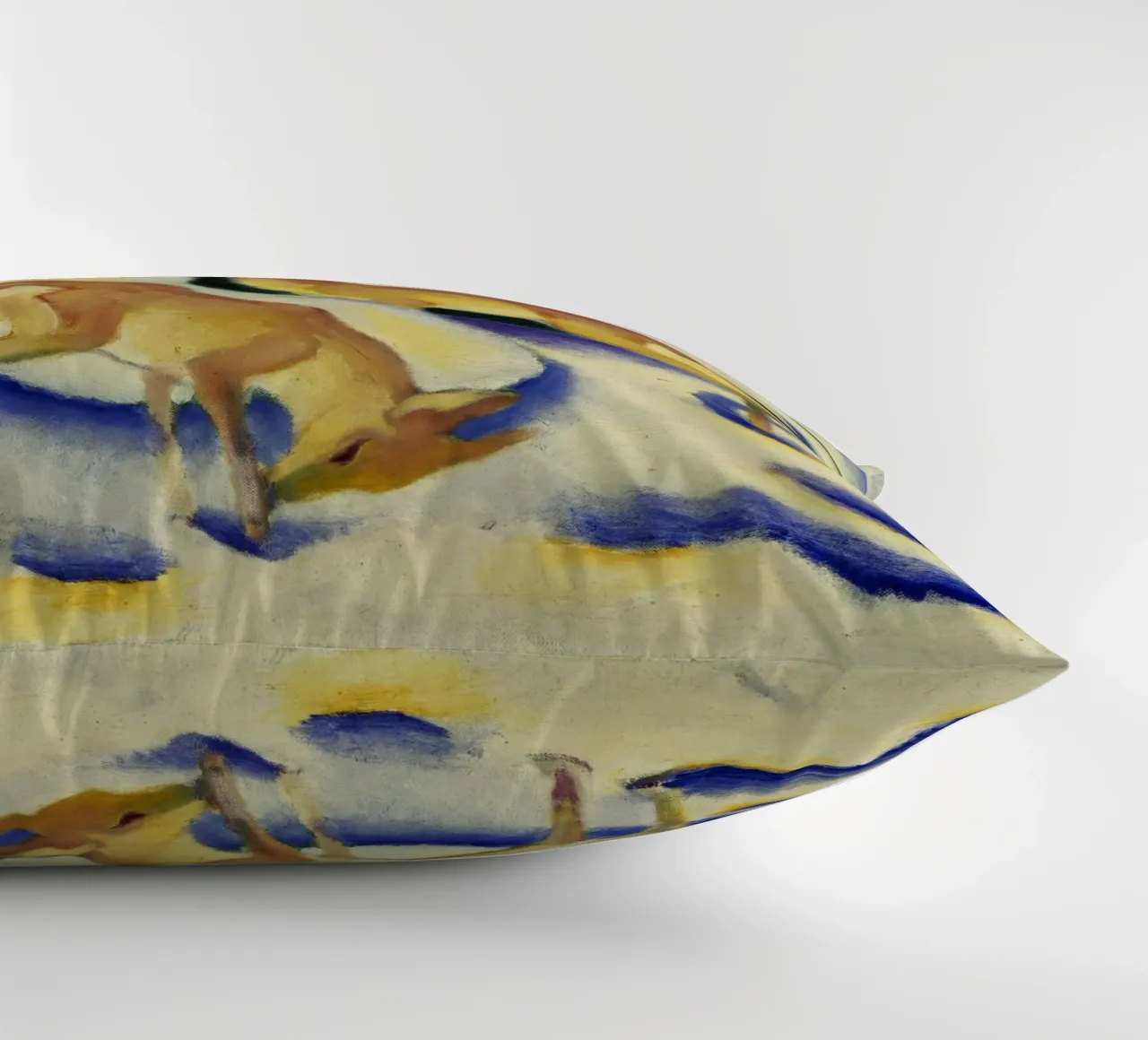 Franz Marc - Cervo nella neve cuscino da ARTOTHEK