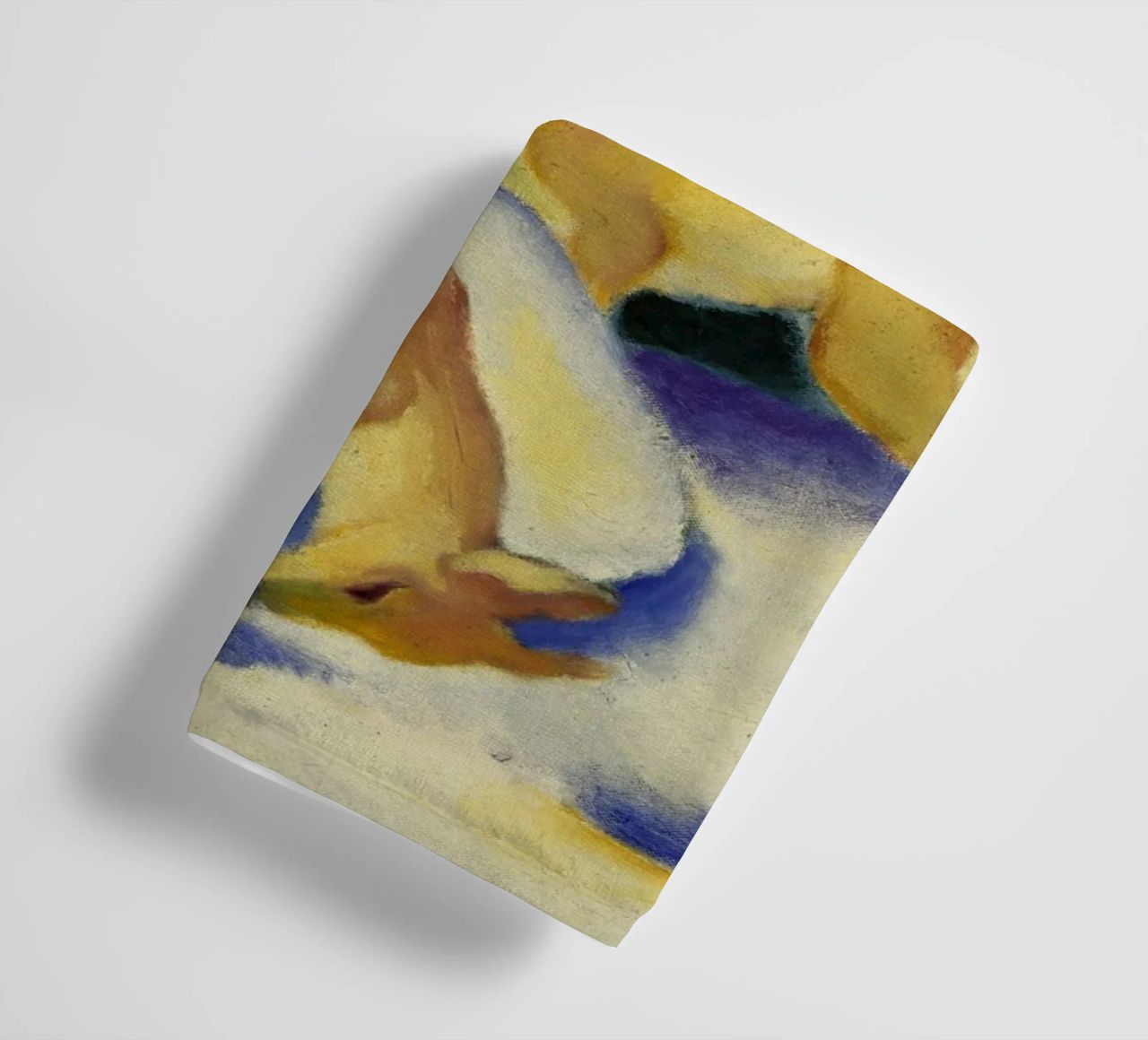 Franz Marc - Hirsche im Schnee Handtuch von ARTOTHEK
