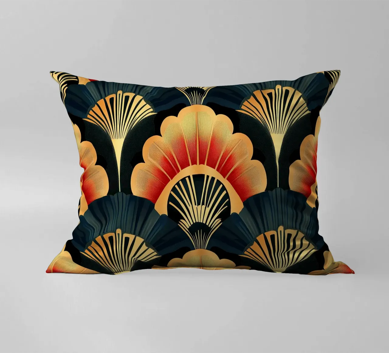 Art déco "Ornament of the Ages" cuscino da Nikis Art Studio