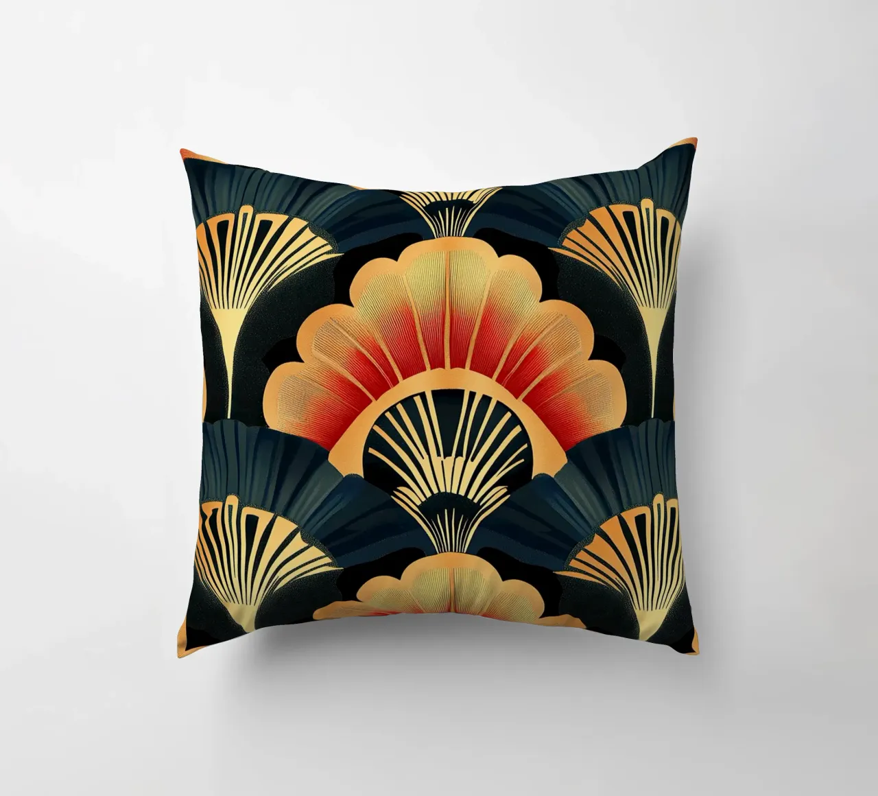 Art déco "Ornament of the Ages" cuscino da Nikis Art Studio