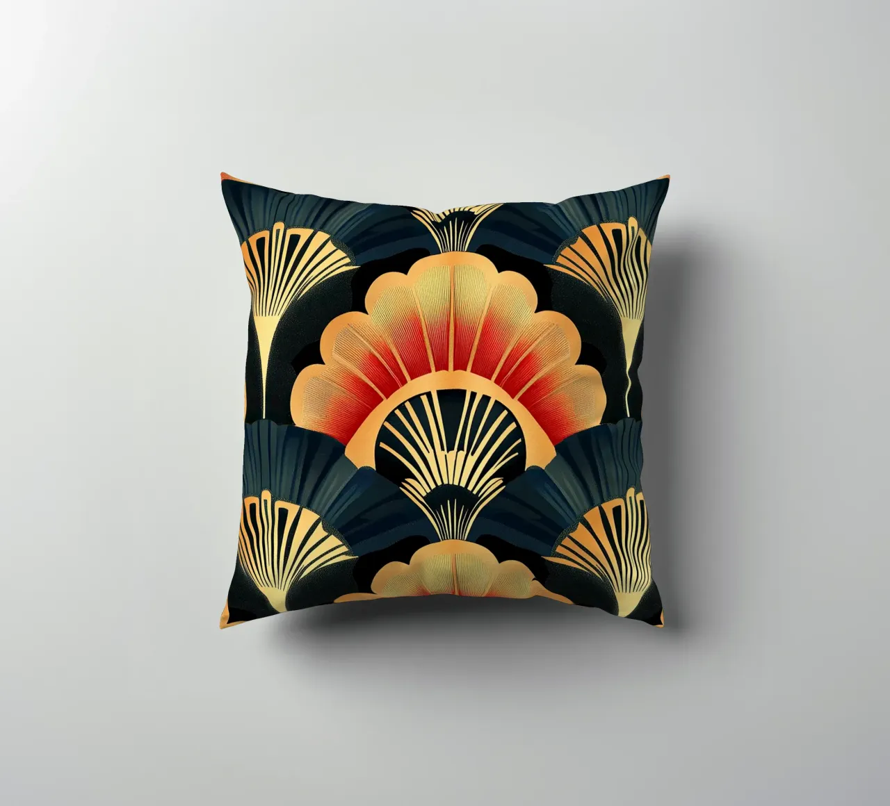 Art déco "Ornament of the Ages" cuscino da Nikis Art Studio