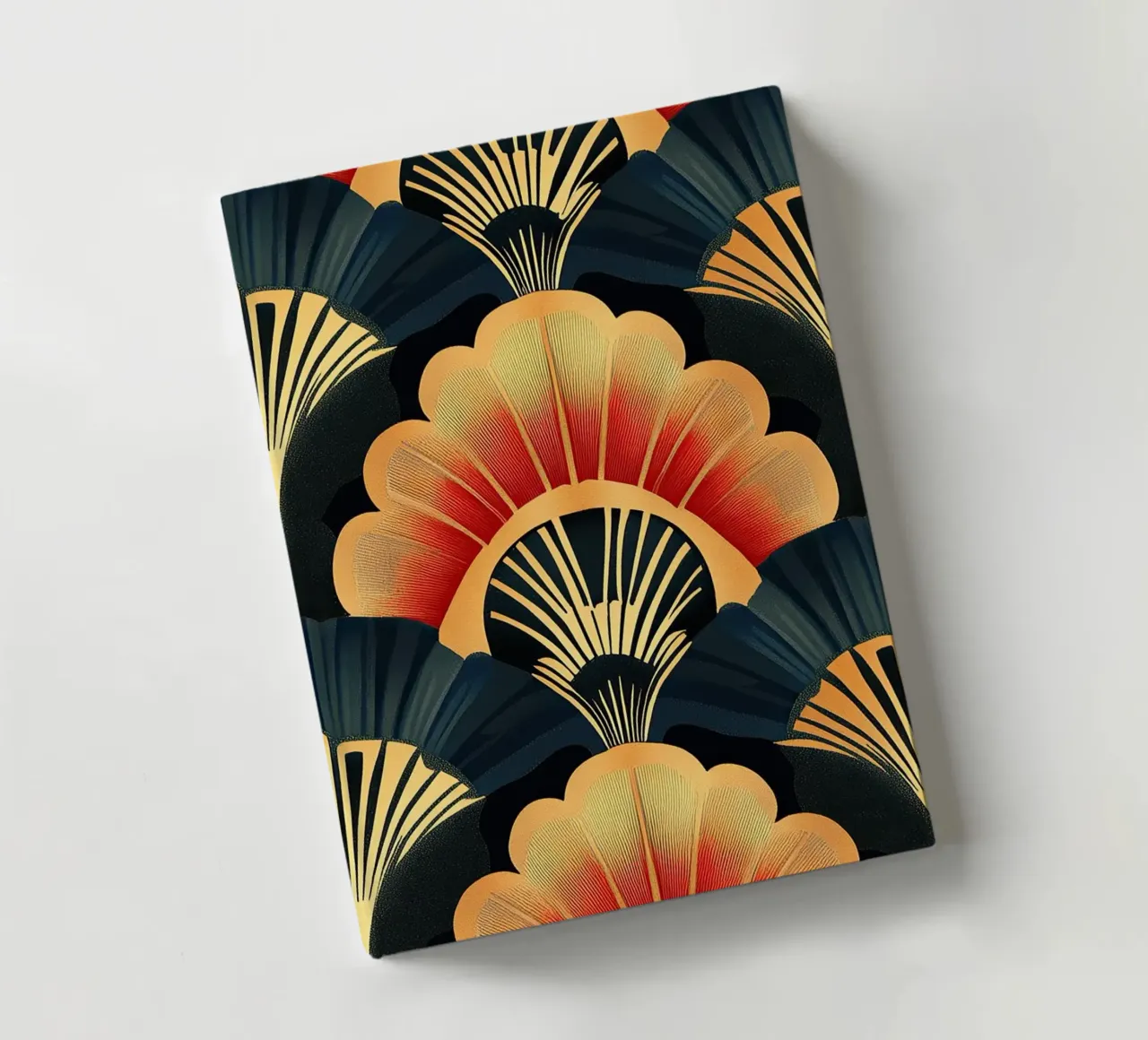 Art déco "Ornament of the Ages" notebook by Nikis Art Studio