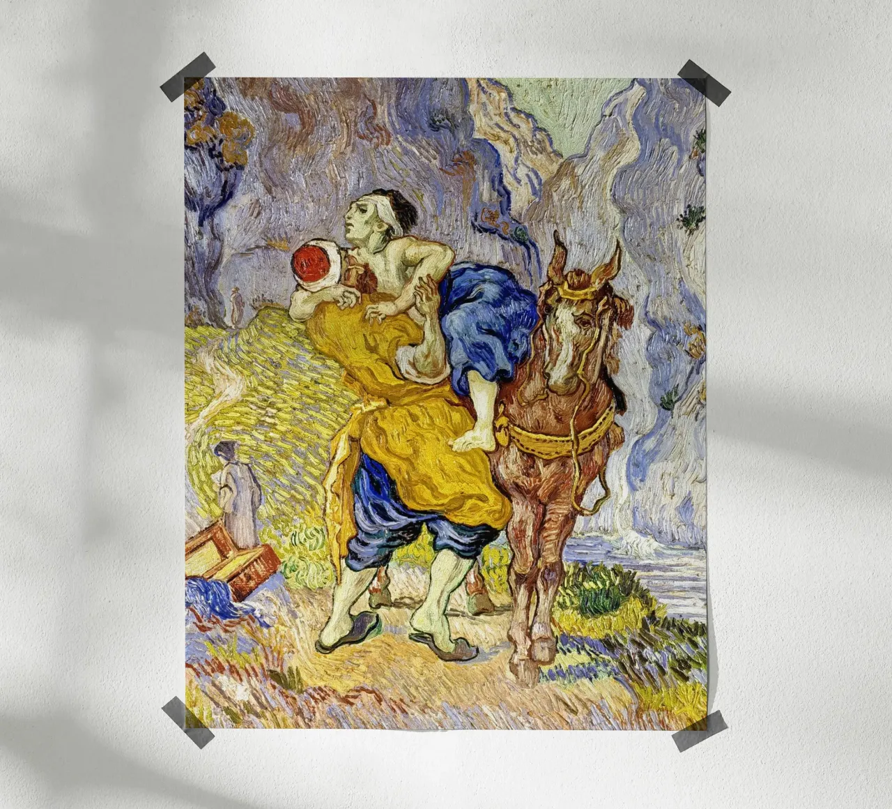 van Gogh - Il buon samaritano poster da ARTOTHEK