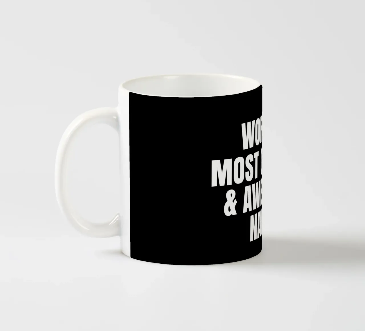 World's most coolest and awesome nanny tazza in ceramica da happieeagle