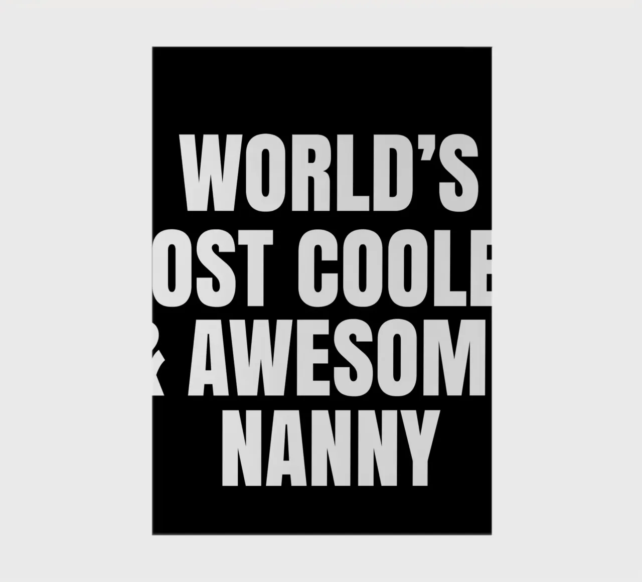 World's most coolest and awesome nanny notebook by happieeagle