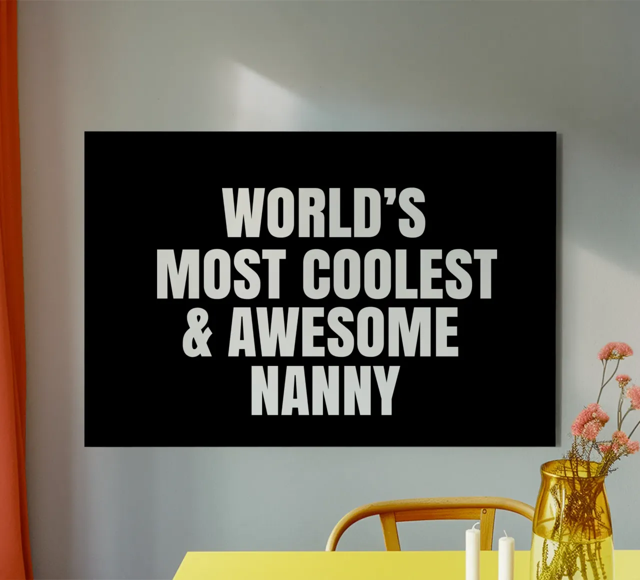 World's most coolest and awesome nanny alluminio dibond da happieeagle