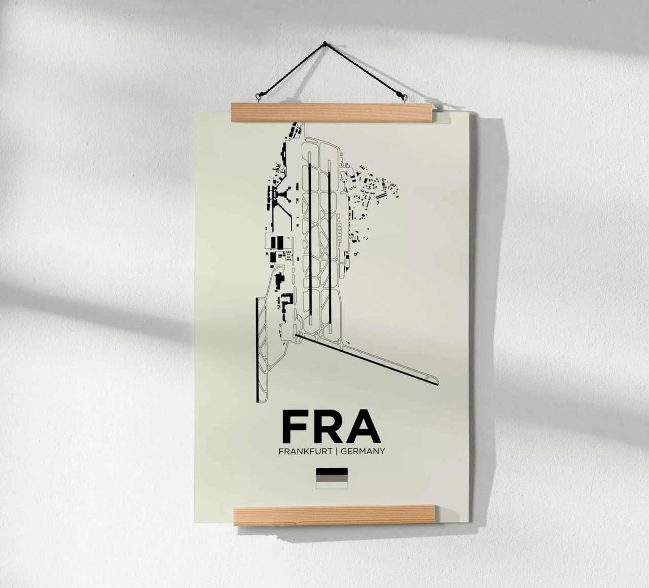 FRA Airport Frankfurt Poster von 08left