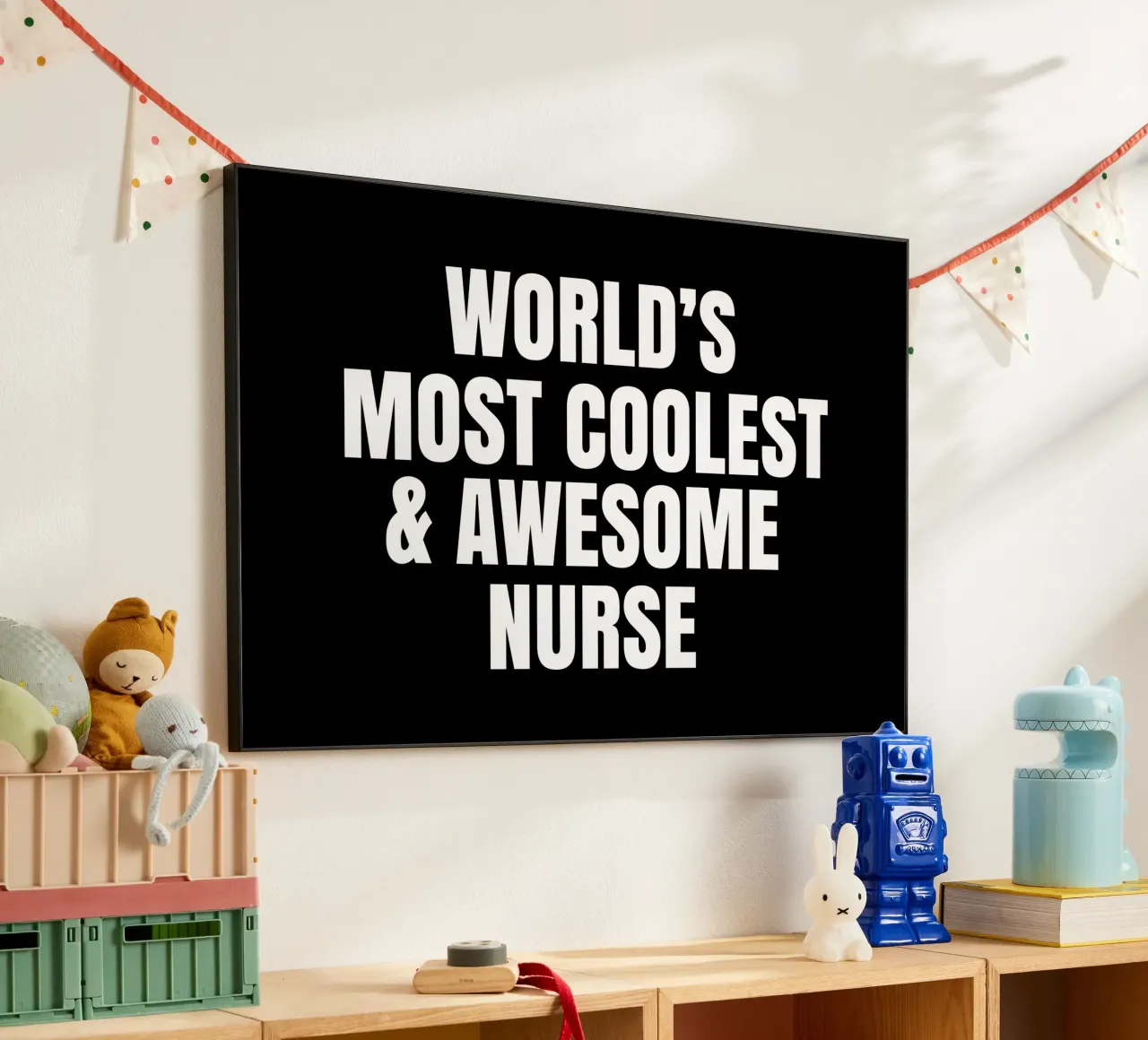 World's most coolest and awesome nurse alluminio dibond da happieeagle