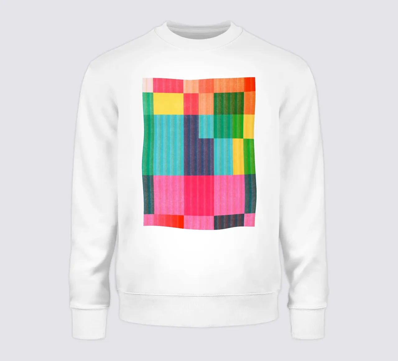 Arte astratta geometrica colorata 23 felpa da Gaite