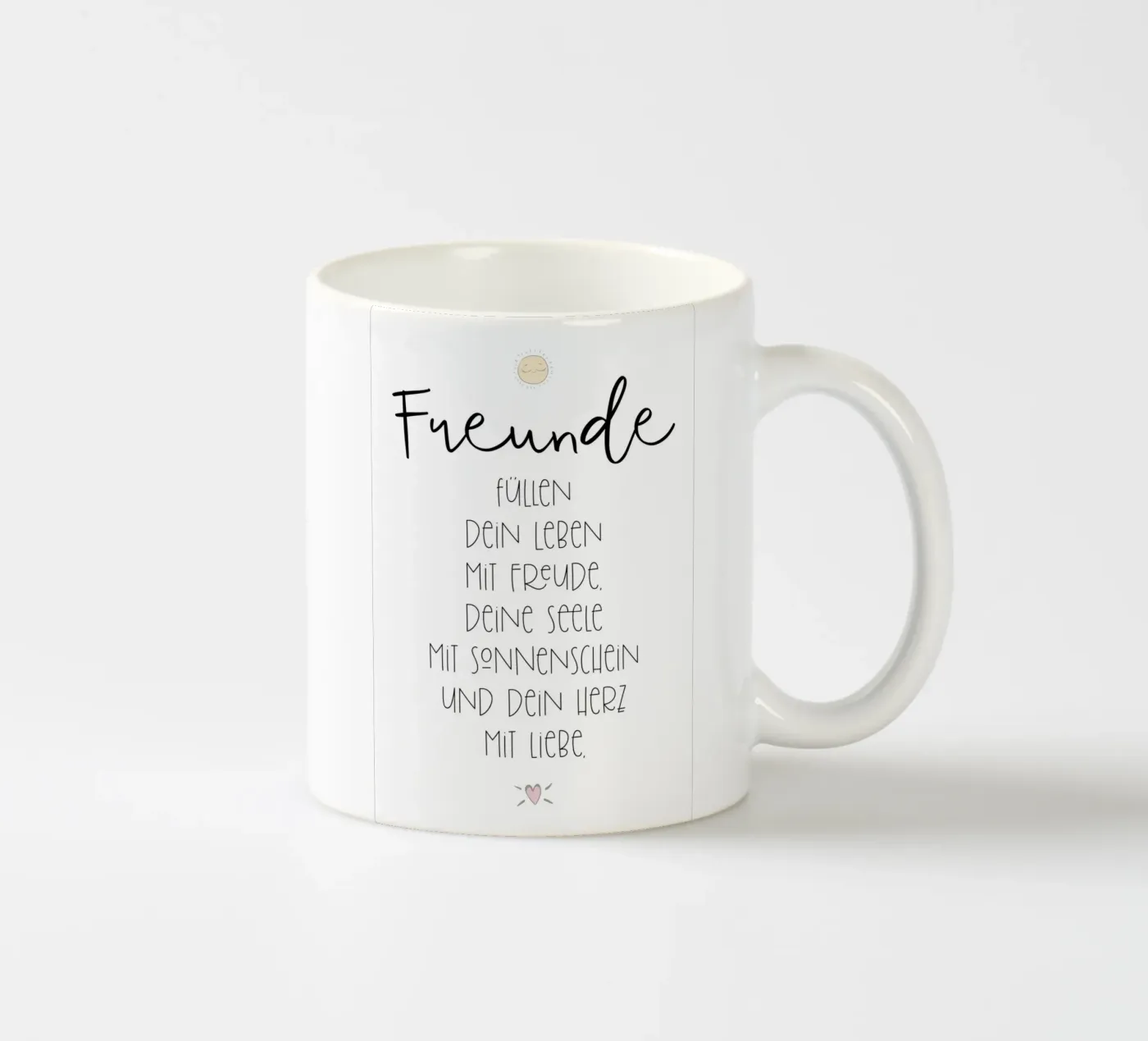 Freunde ceramic mug by Ohkimiko