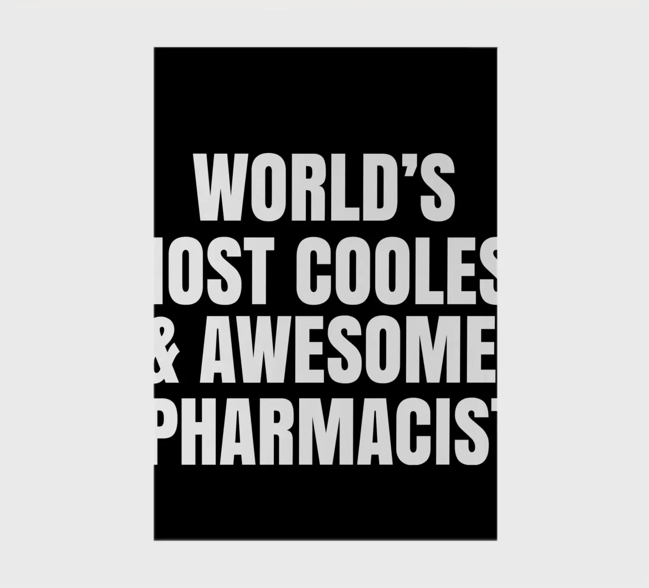 World's most coolest and awesome pharmacist notebook by happieeagle