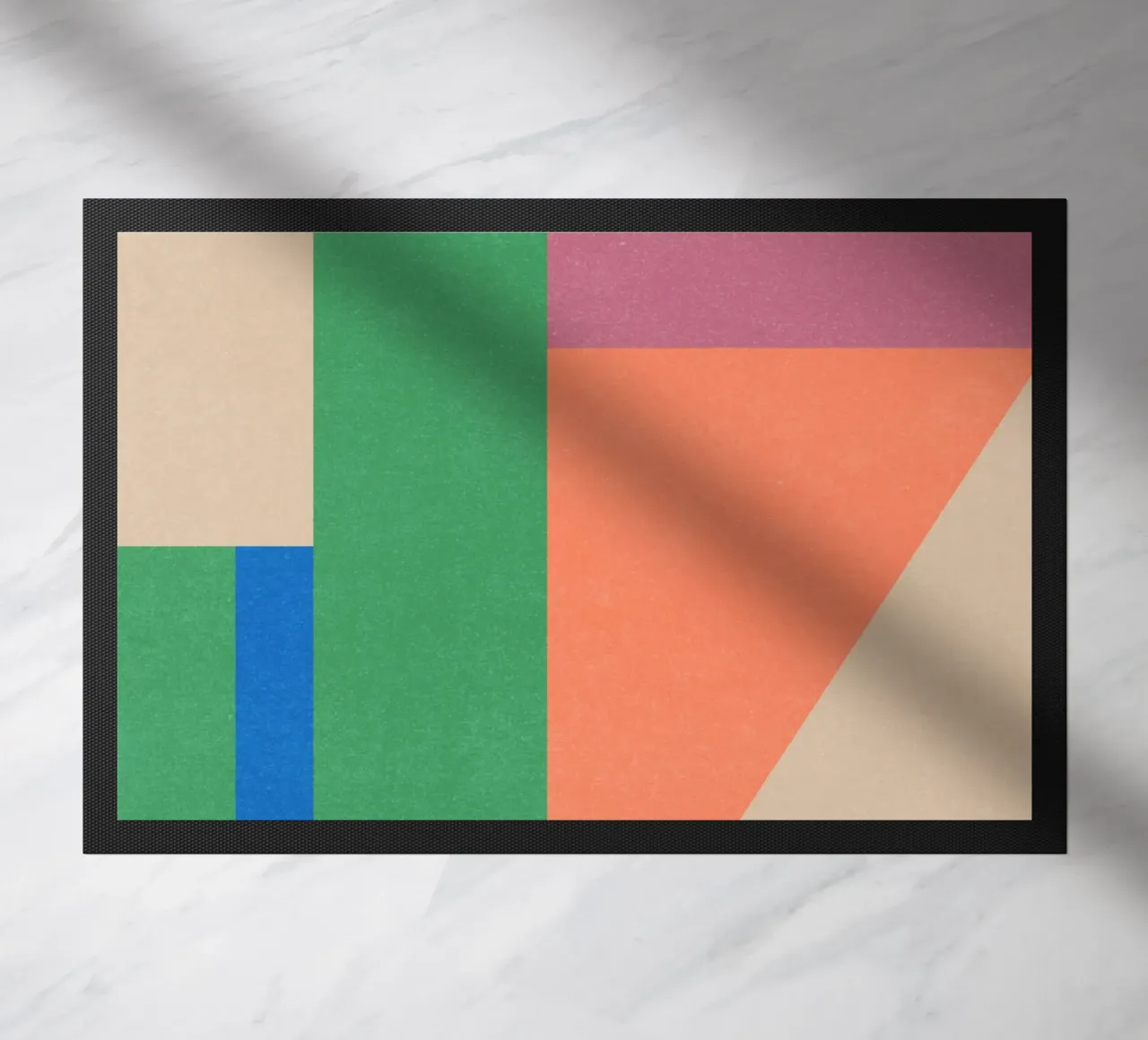 Minimale abstractie 8 deurmat van Gaite