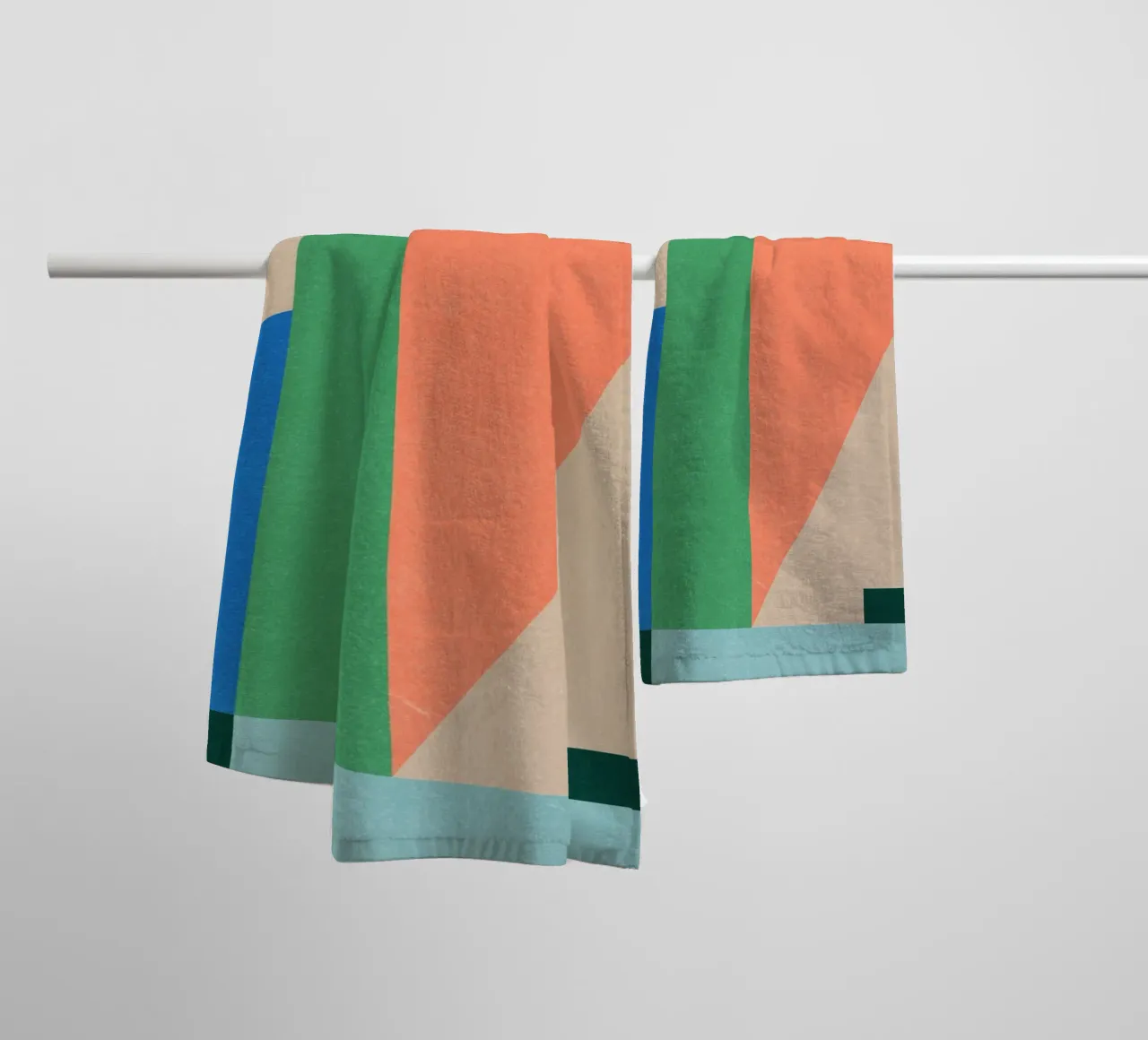 Minimale Abstraktion 8 Handtuch von Gaite