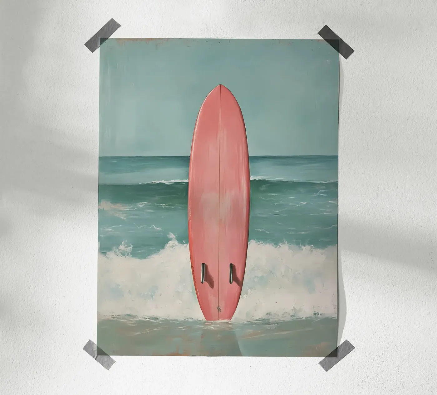 Surfbrett Poster von IamHomeStudio