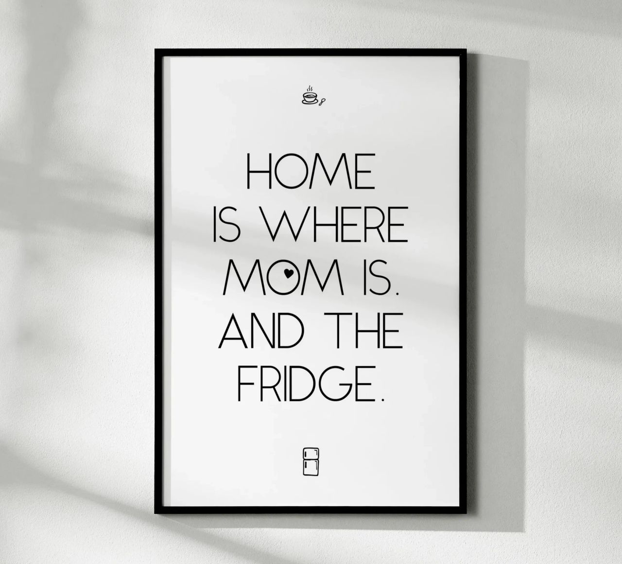 Home, Mom, Fridge Poster von Ohkimiko