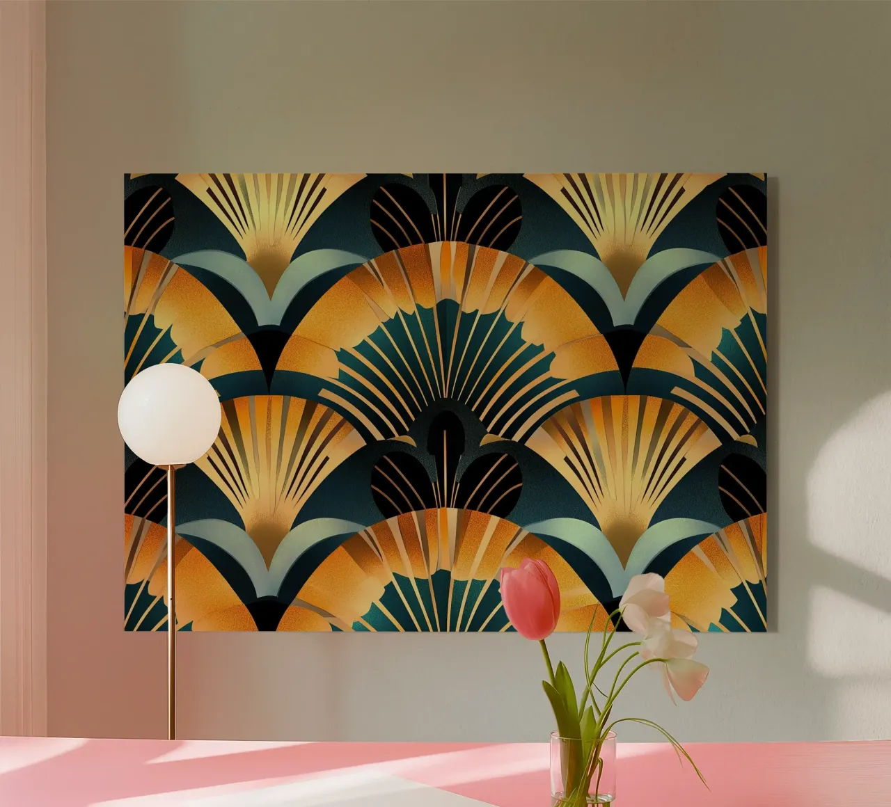 Art Deco plexiglass da Nikis Art Studio