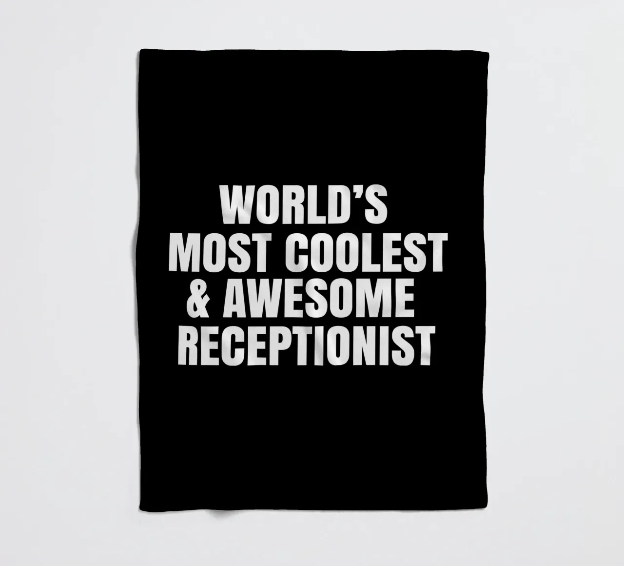 World's most coolest and awesome receptionist coperta in pile da happieeagle