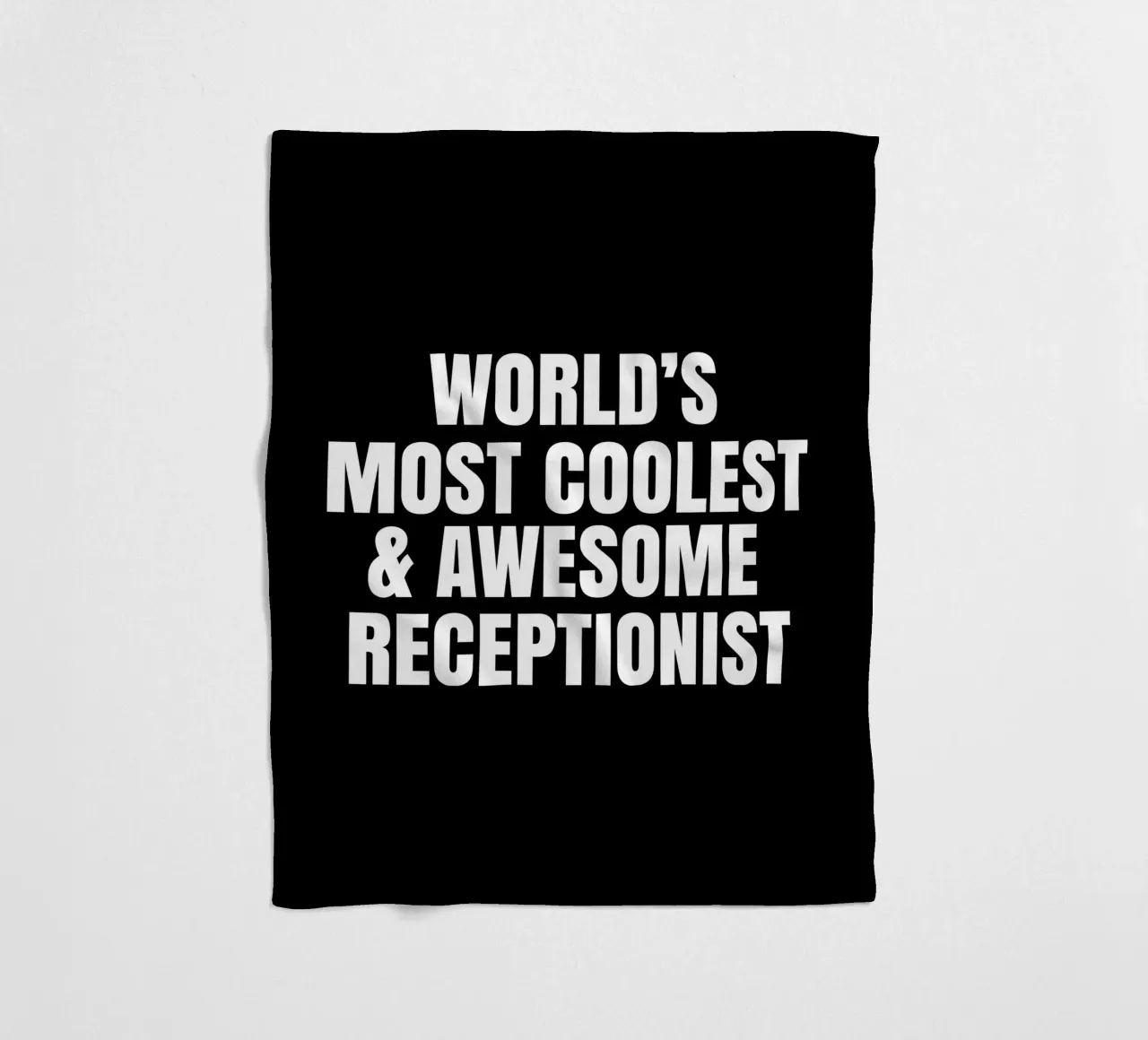 World's most coolest and awesome receptionist coperta in pile da happieeagle