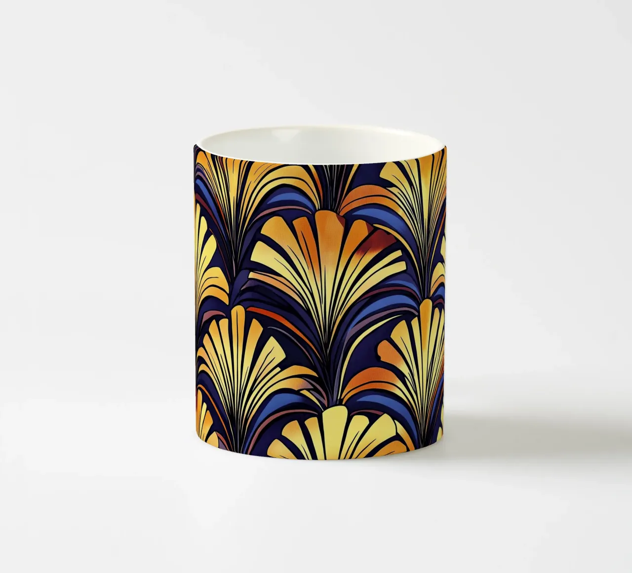 Art déco tazza in ceramica da Nikis Art Studio