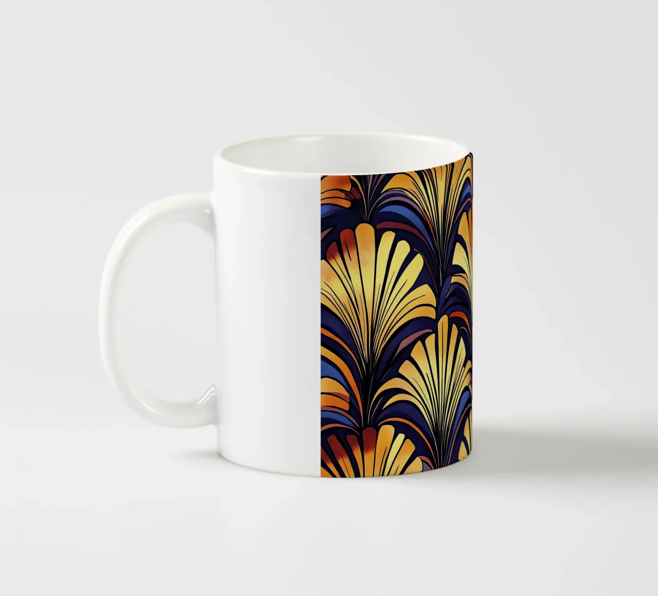 Art déco tazza in ceramica da Nikis Art Studio
