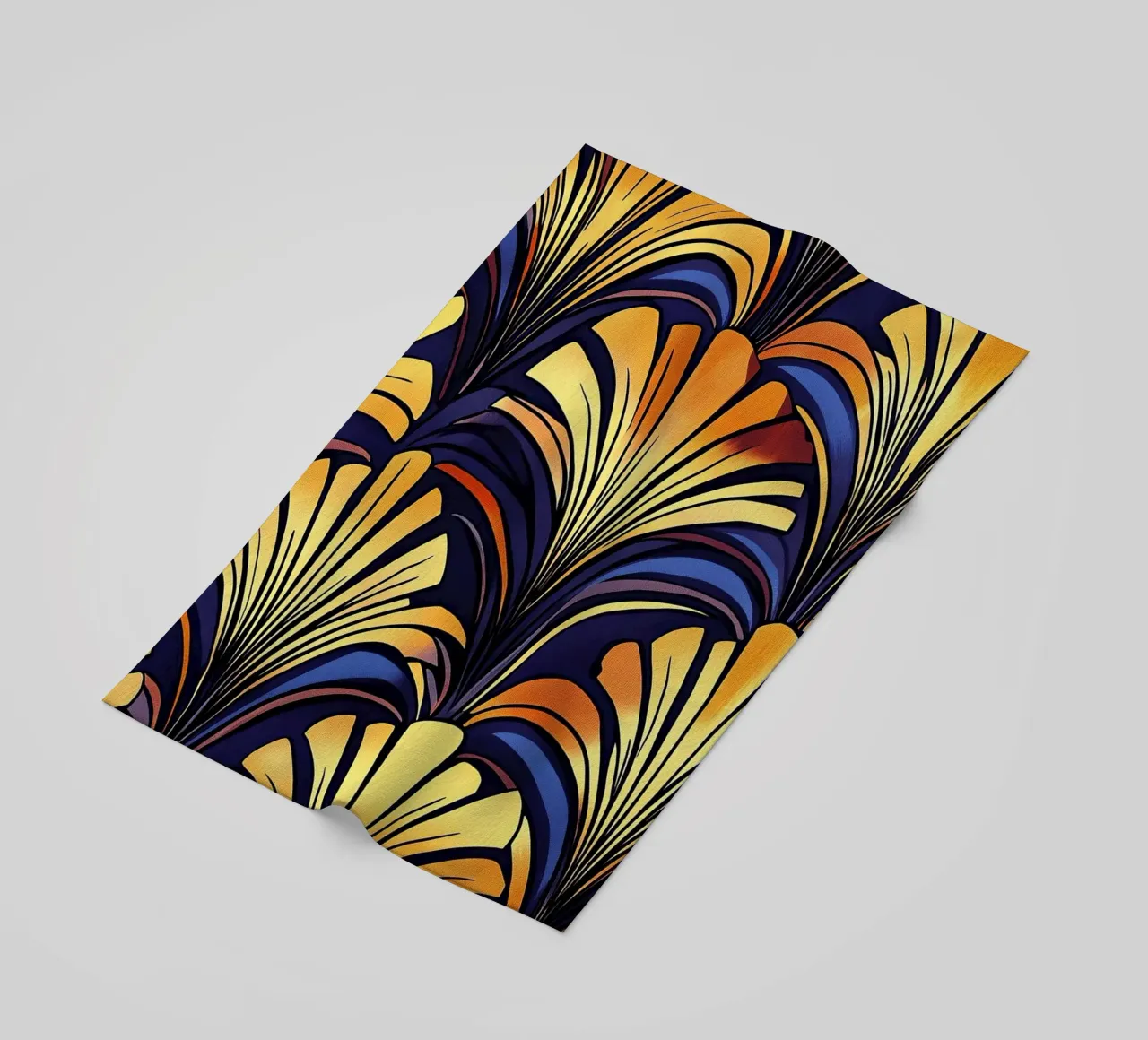 Art déco beach towel by Nikis Art Studio