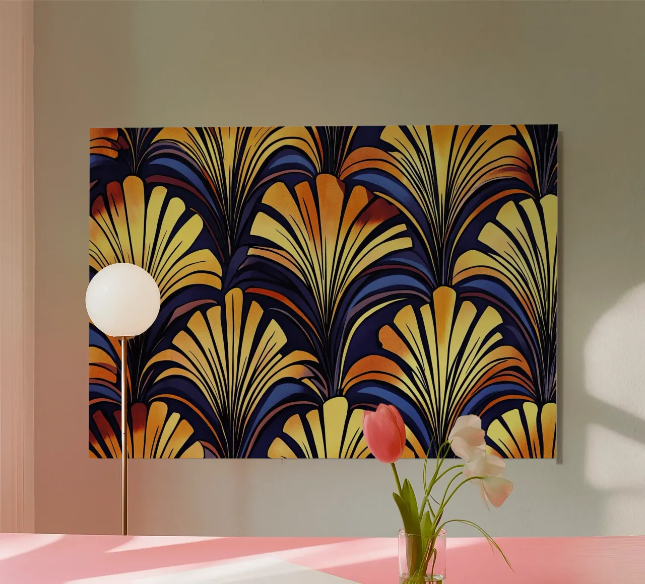 Art déco alluminio dibond da Nikis Art Studio