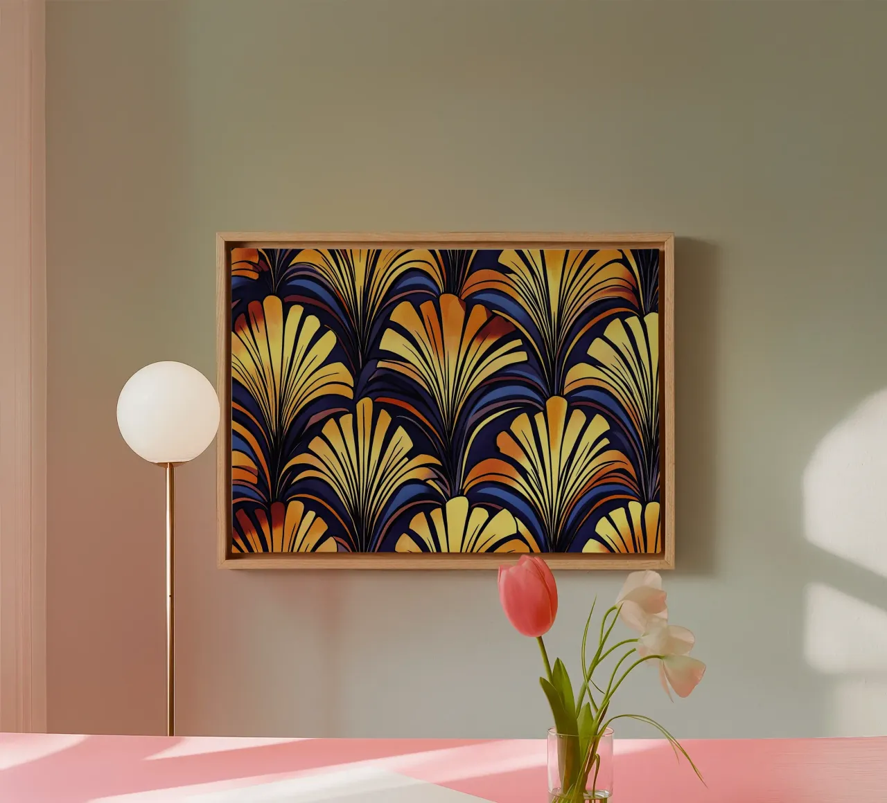 Art déco canvas by Nikis Art Studio