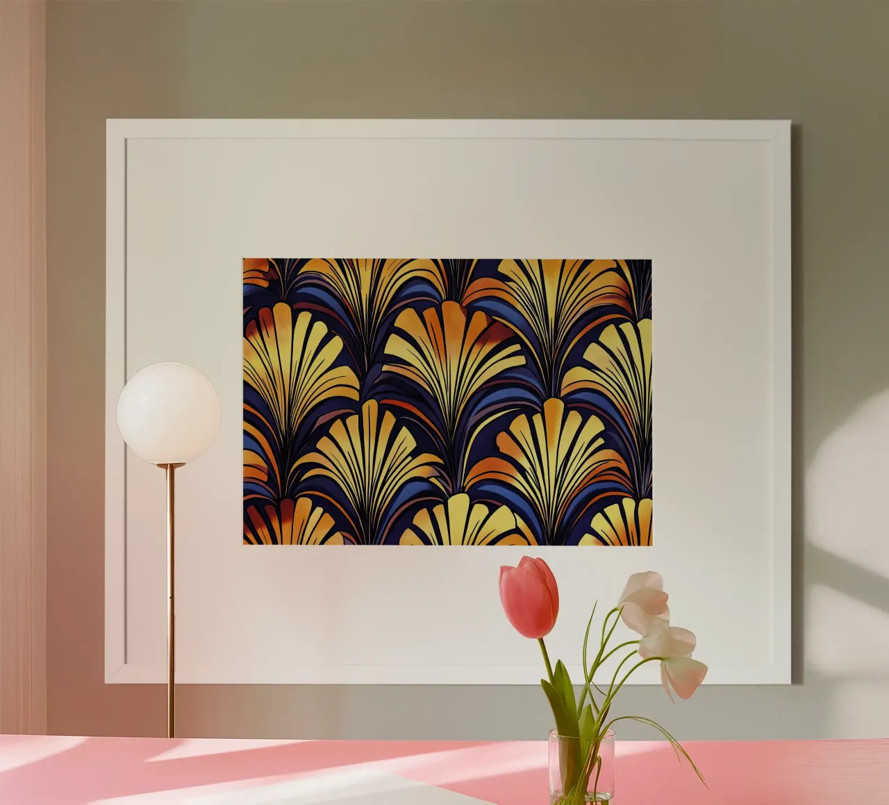 Art déco hahnemühle by Nikis Art Studio
