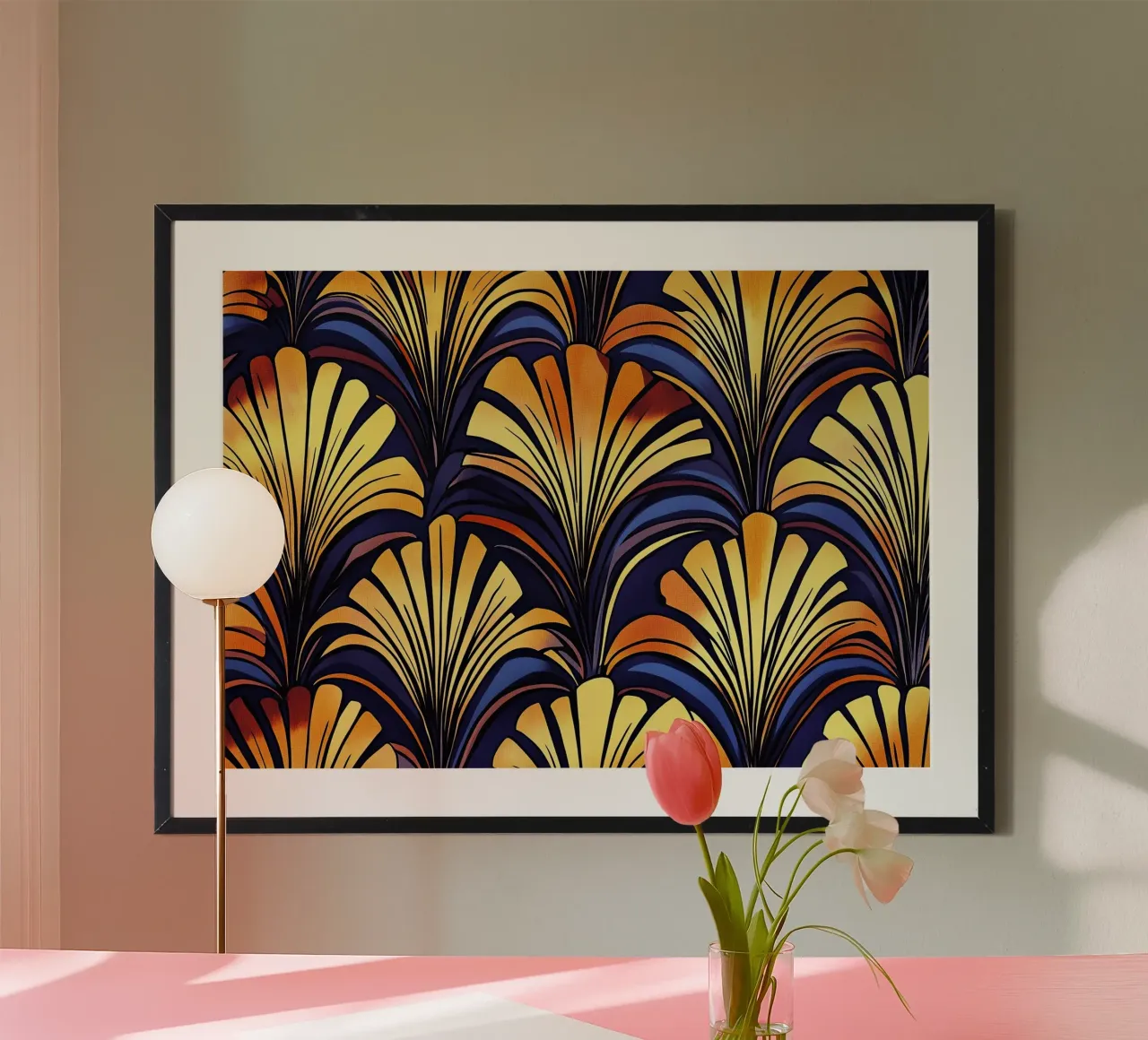 Art déco poster da Nikis Art Studio