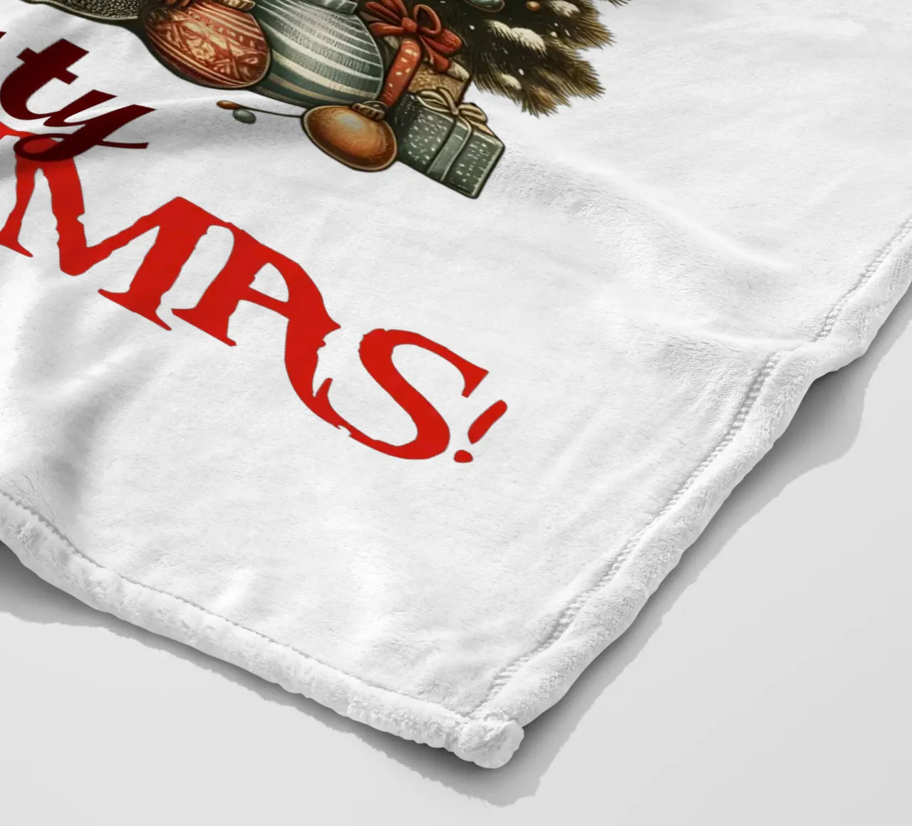 Have a PURR-FECTLY Frosty CHRISTMAS! coperta in pile da edsonramosart
