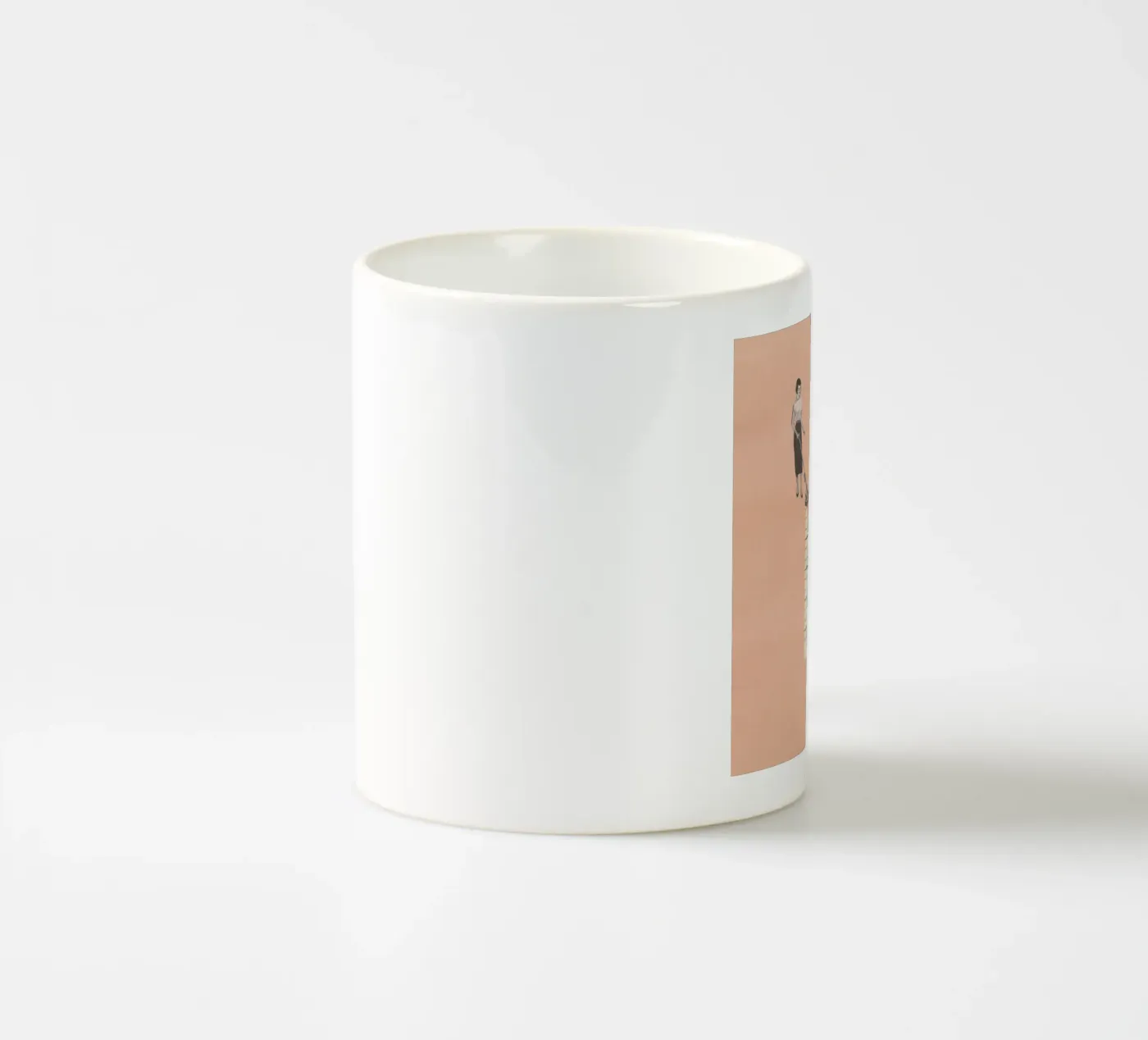 Torn Vacuum ceramic mug by Carlos Quitério