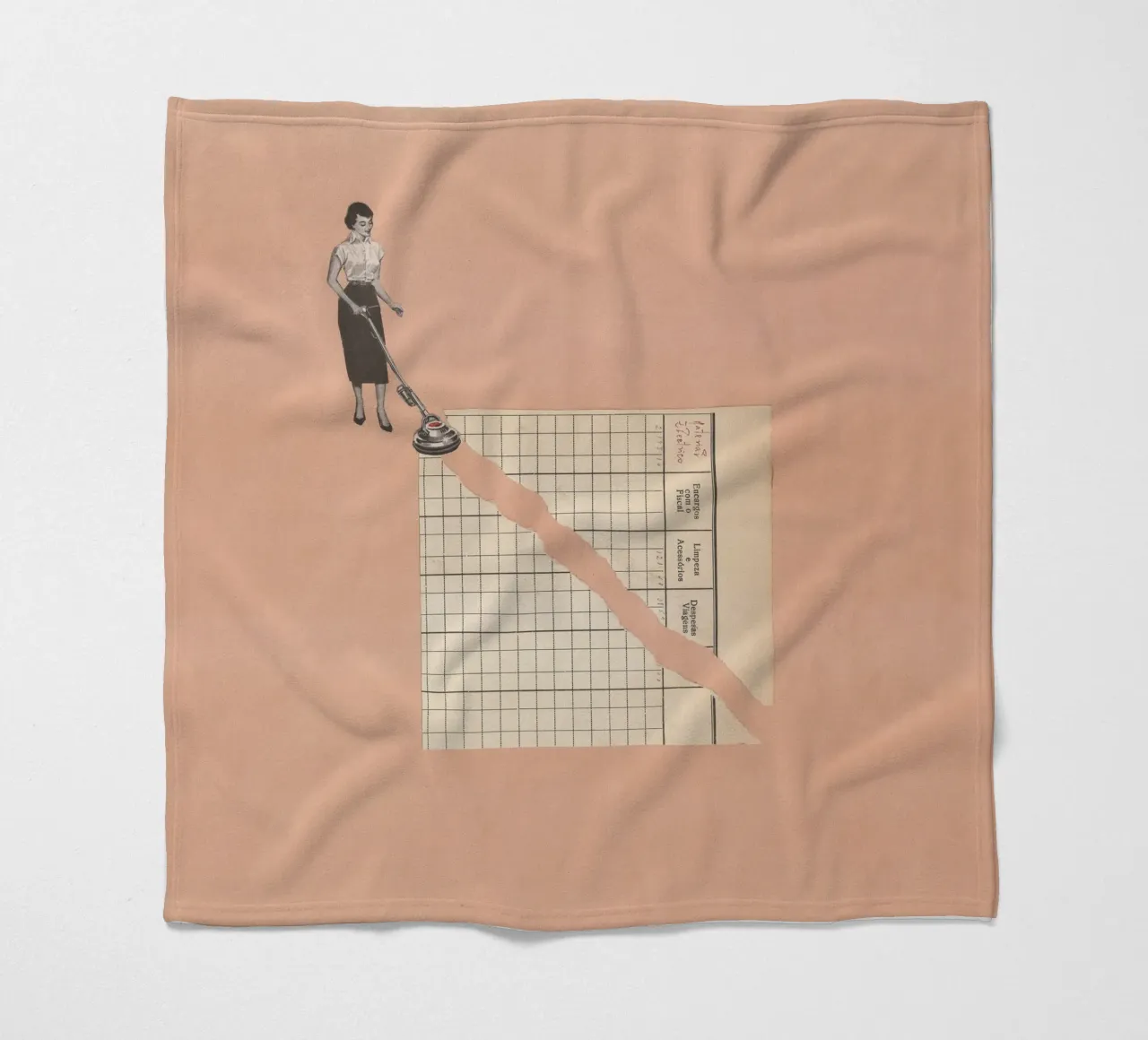 Torn Vacuum fleecedeken van Carlos Quitério