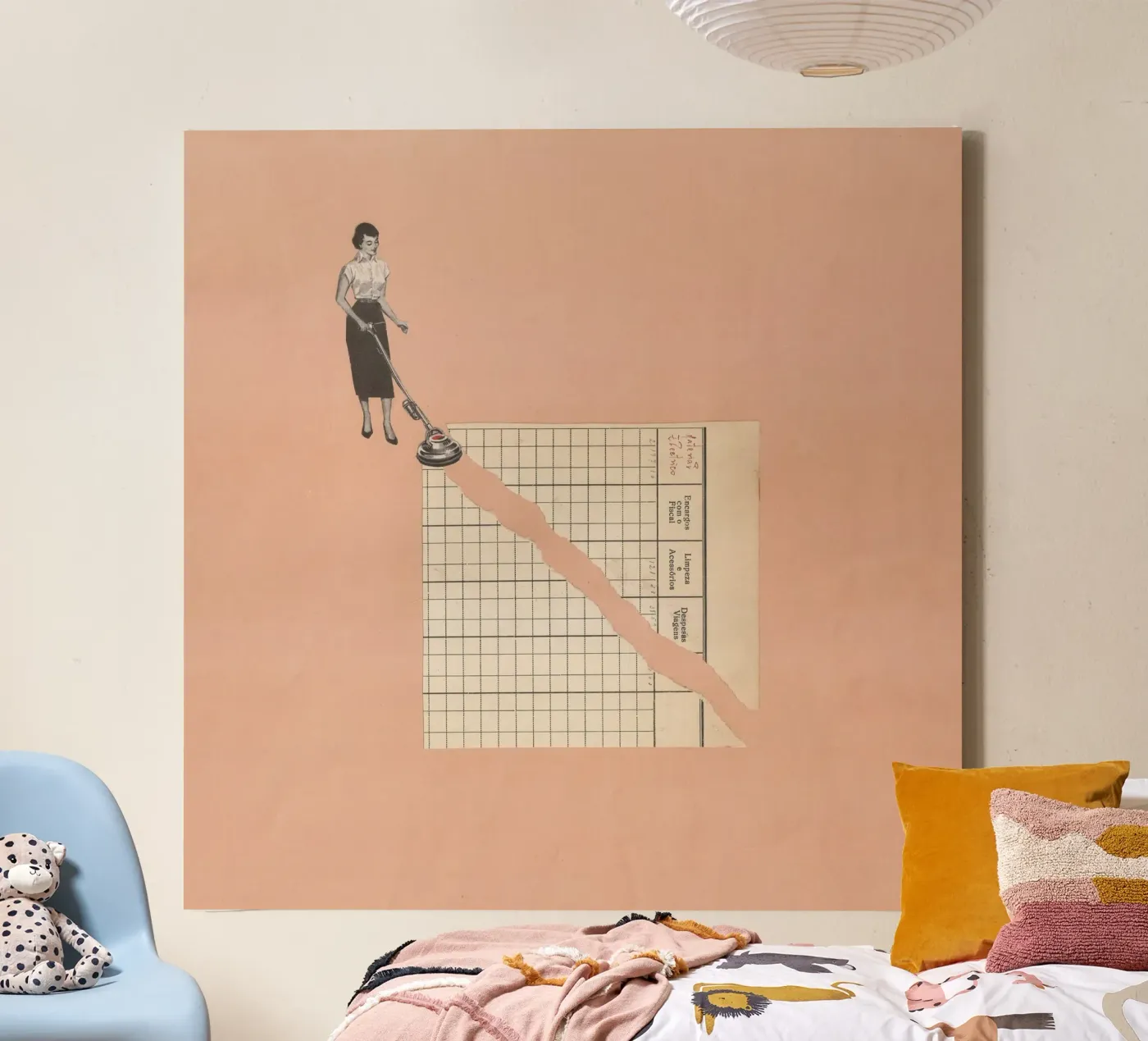 Torn Vacuum canvas by Carlos Quitério