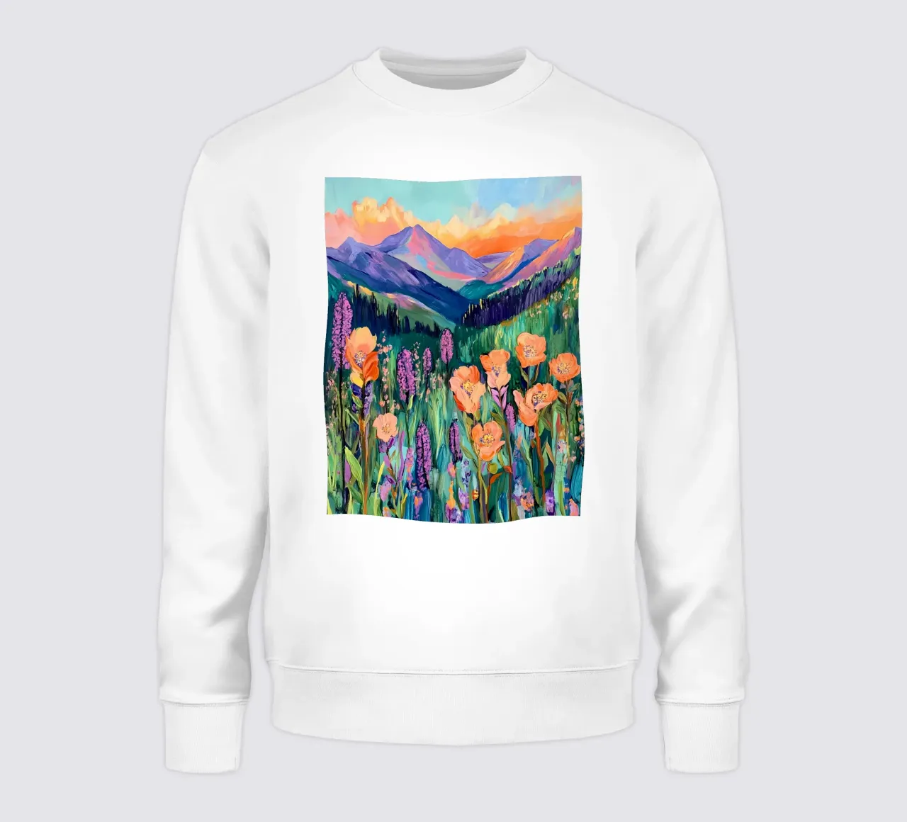 Prato dei fiori selvatici felpa da IamHomeStudio