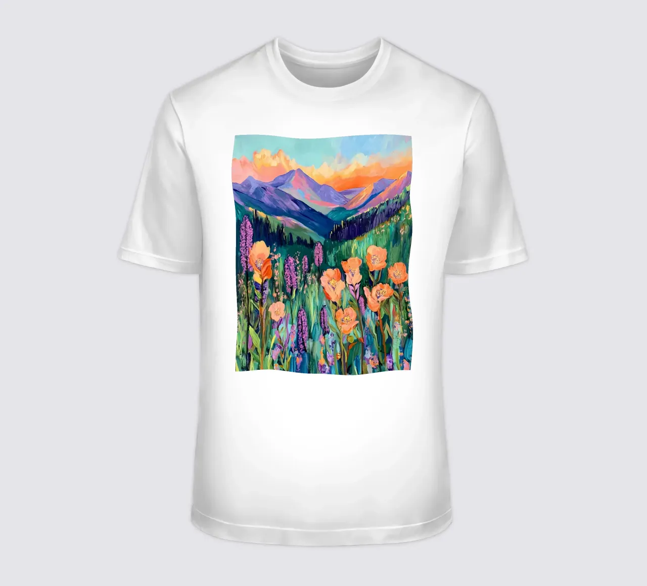 Prato dei fiori selvatici t-shirt da IamHomeStudio