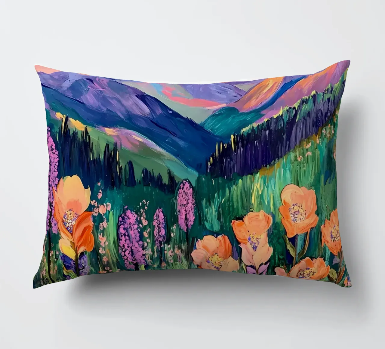 Prato dei fiori selvatici cuscino da IamHomeStudio