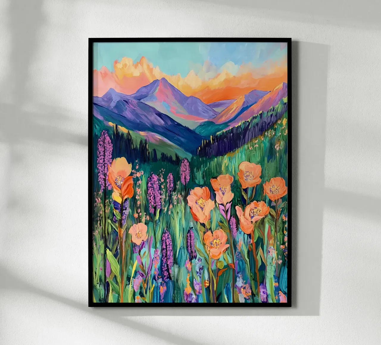 Prato dei fiori selvatici carta hahnemühle da IamHomeStudio