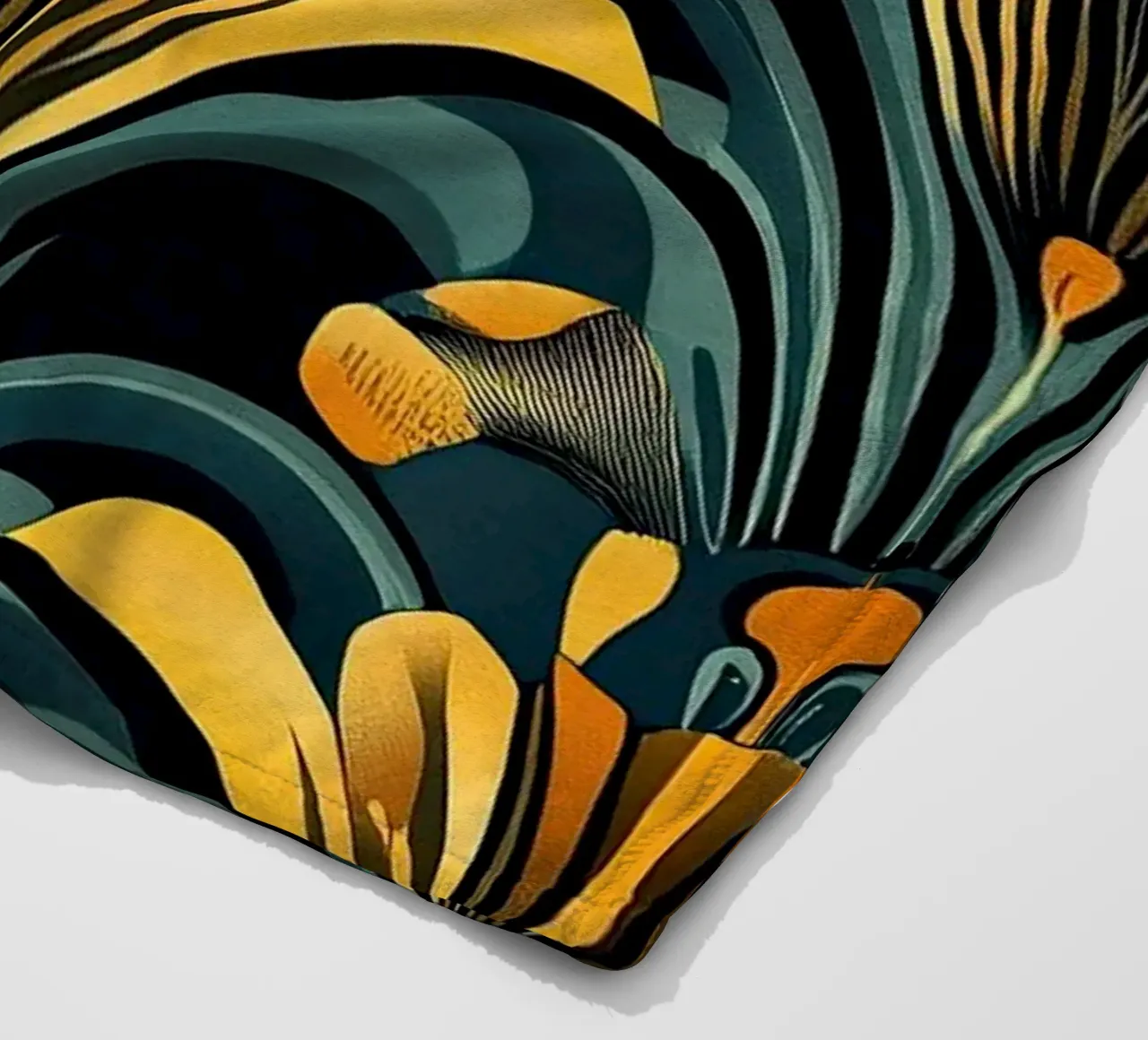 Art déco "Illuminated Elegance" coperta in pile da Nikis Art Studio