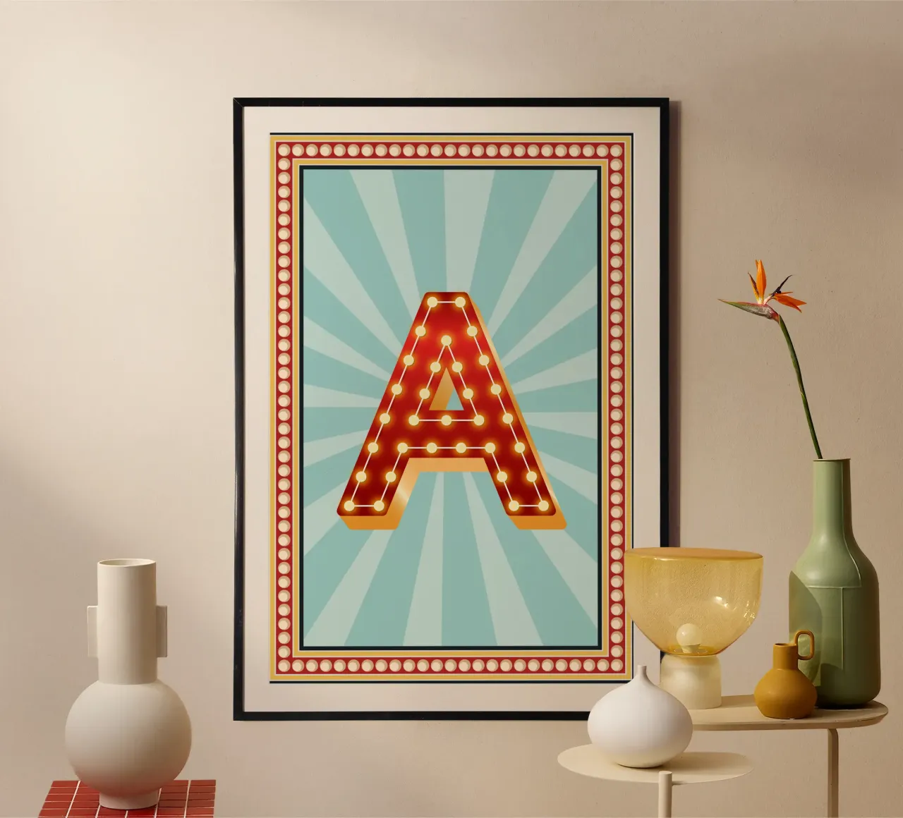 Buchstaben Zirkus -Initiale Name Hahnemühle von Ohkimiko