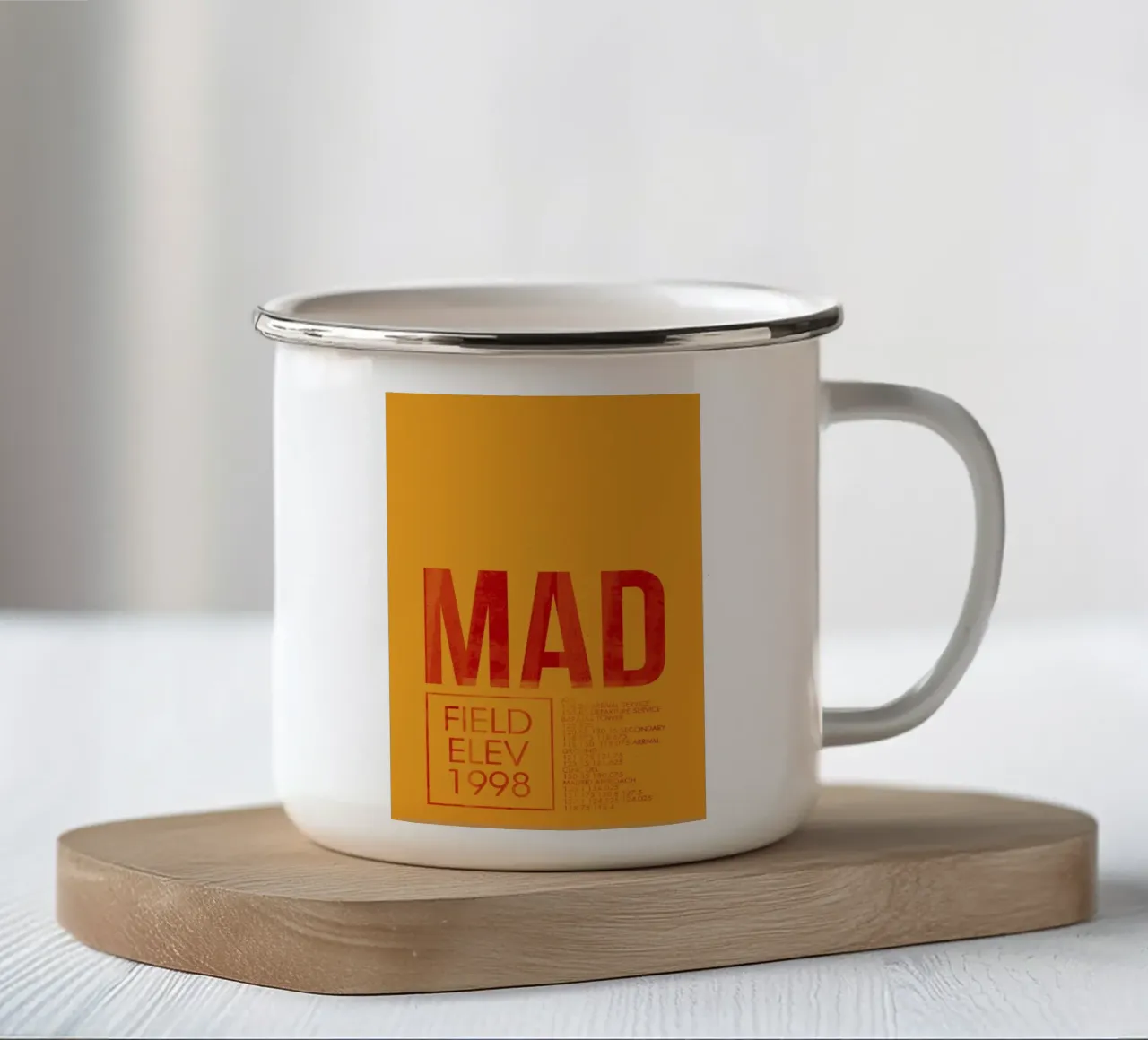 MAD Madrid tazza in smalto da 08left