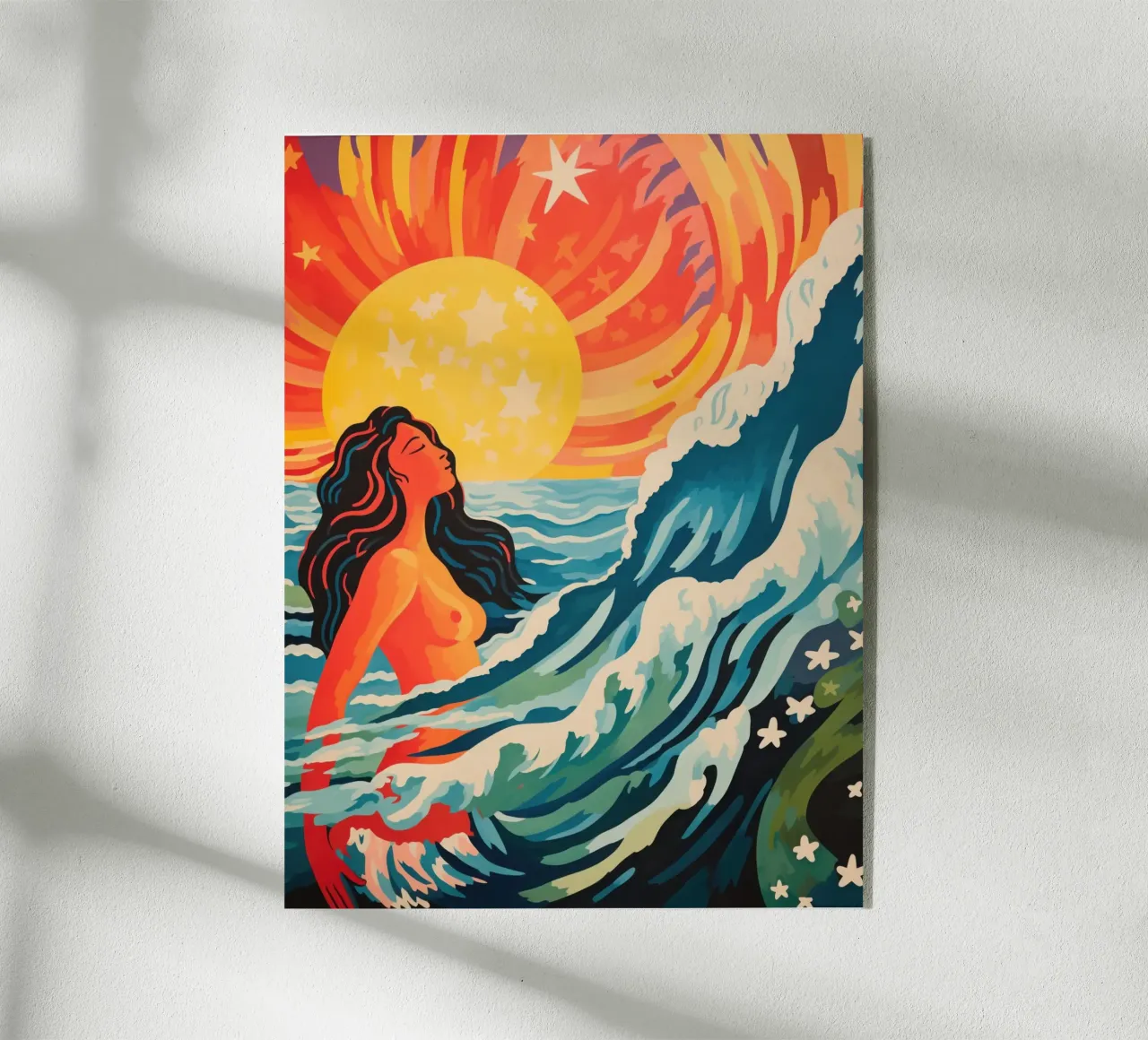 Rinascita di Venere | Retro-Surf-Style plexiglass da Autofocus