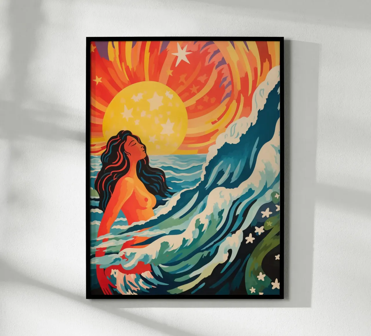 Rinascita di Venere | Retro-Surf-Style poster da Autofocus