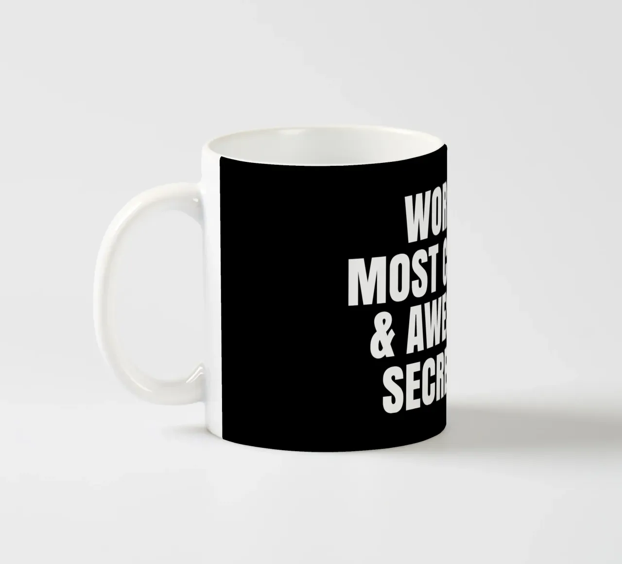 World's most coolest and awesome secretary tazza in ceramica da happieeagle