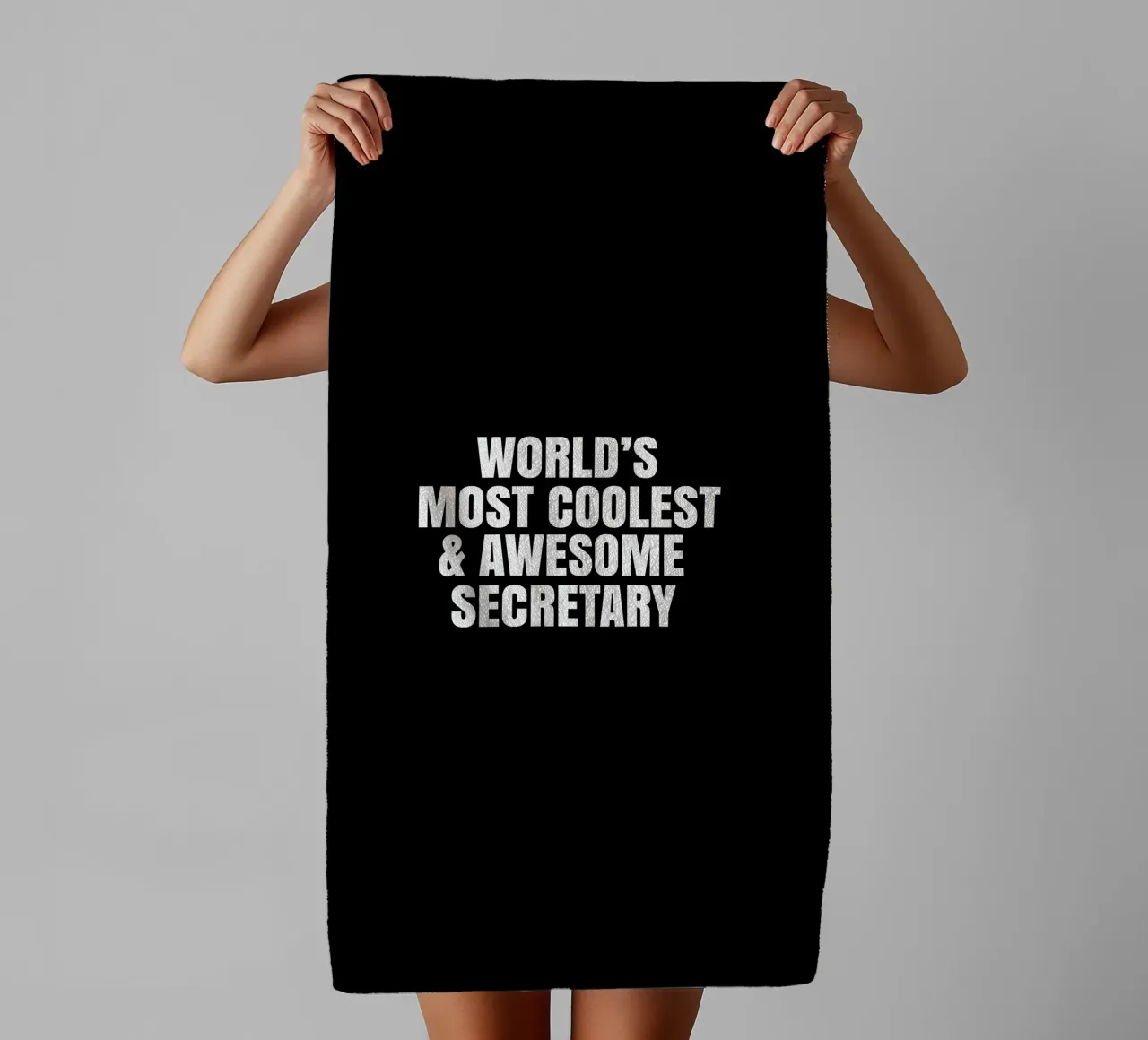 World's most coolest and awesome secretary asciugamano da bagno da happieeagle