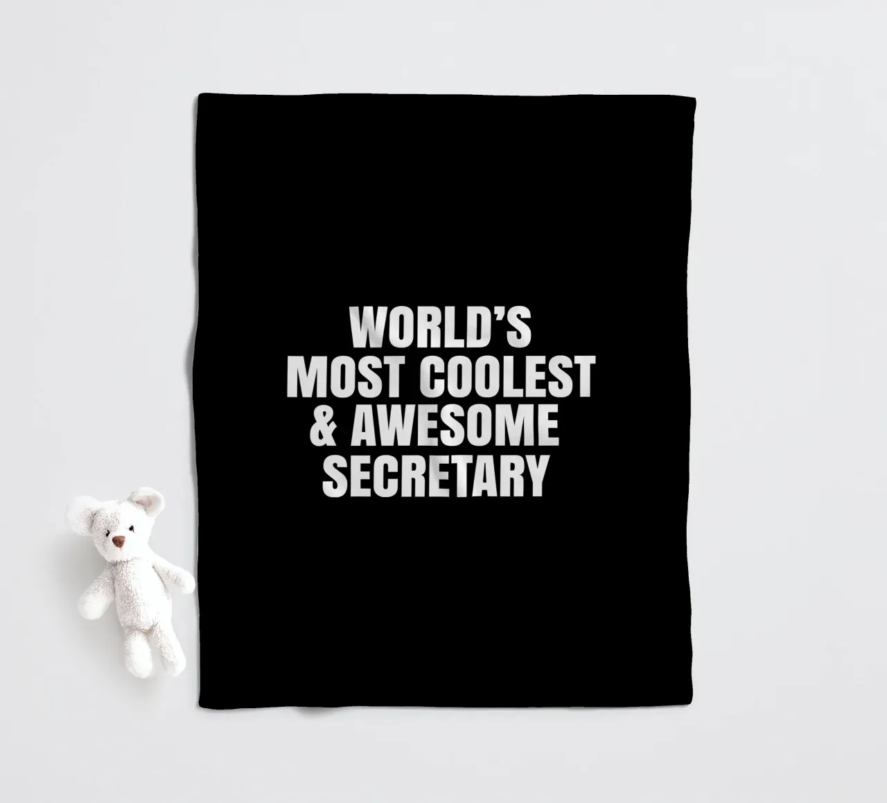 World's most coolest and awesome secretary coperta in pile da happieeagle